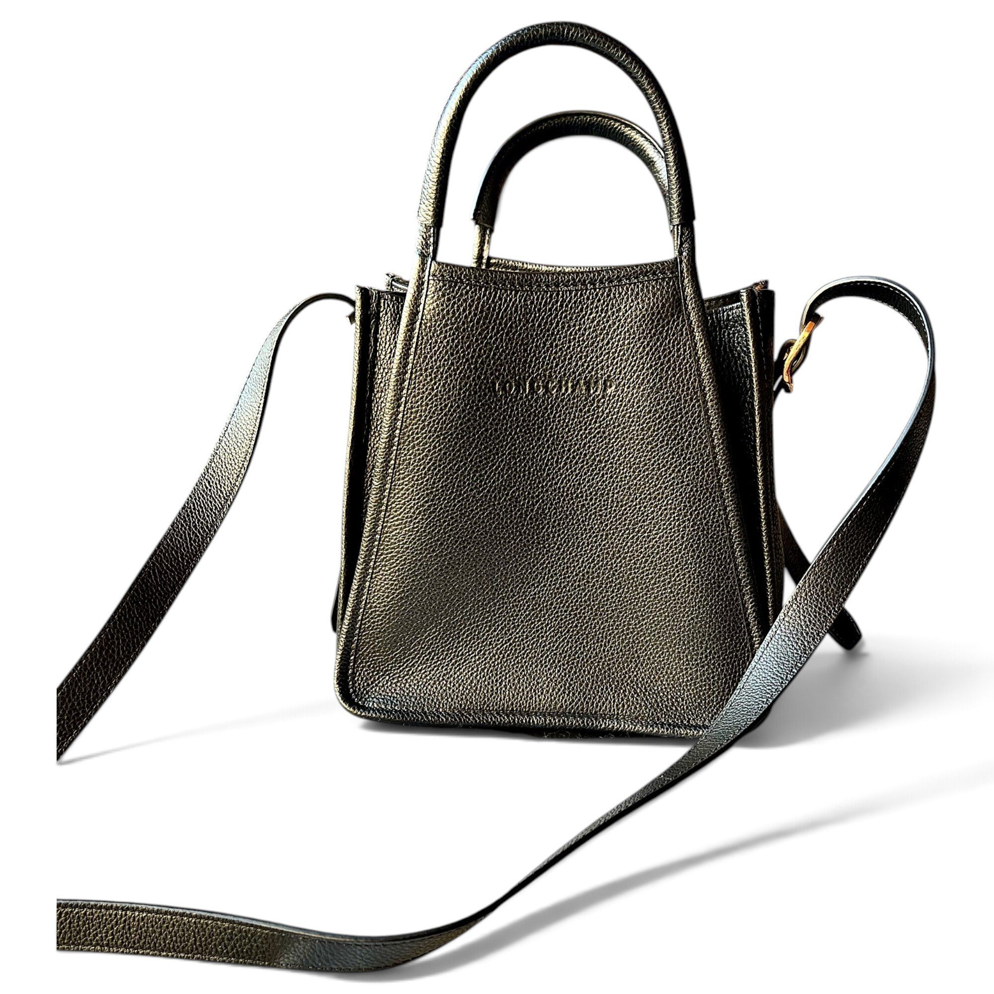 Leather crossbody bag