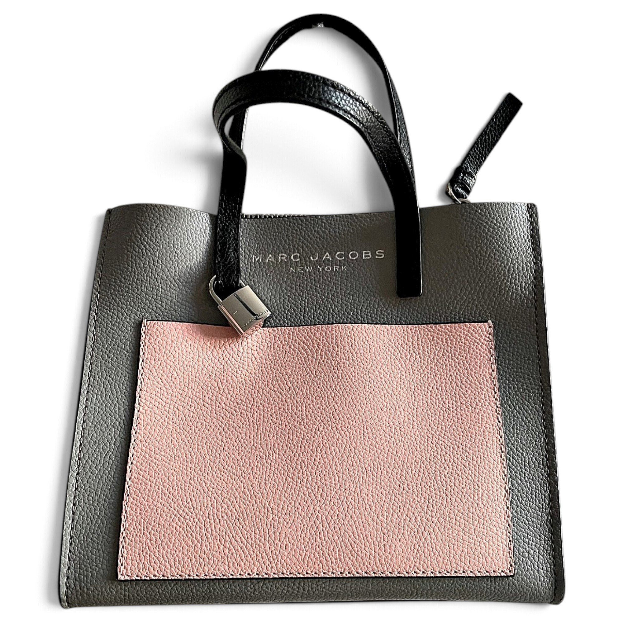 The Tag Tote leather tote