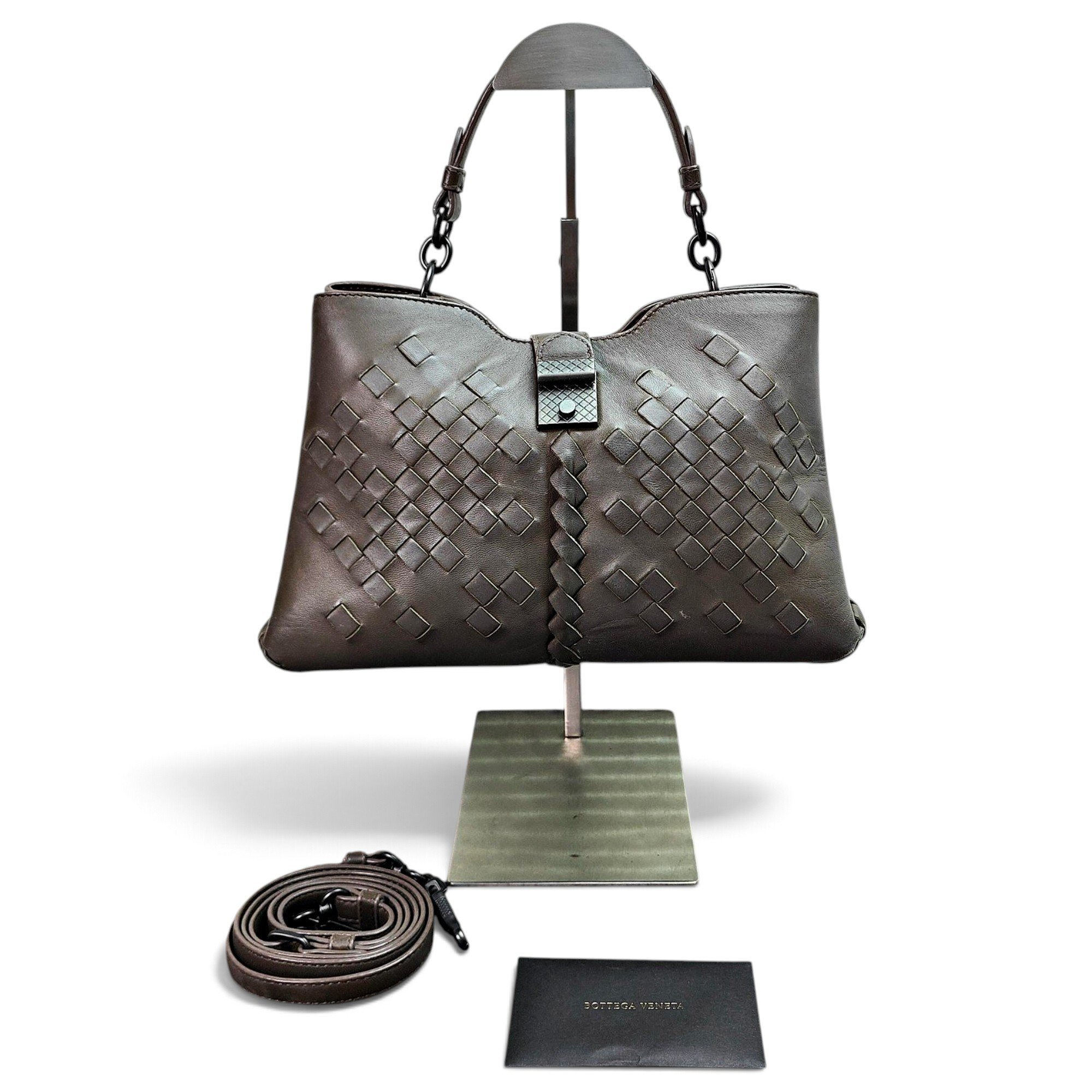 Roma leather handbag