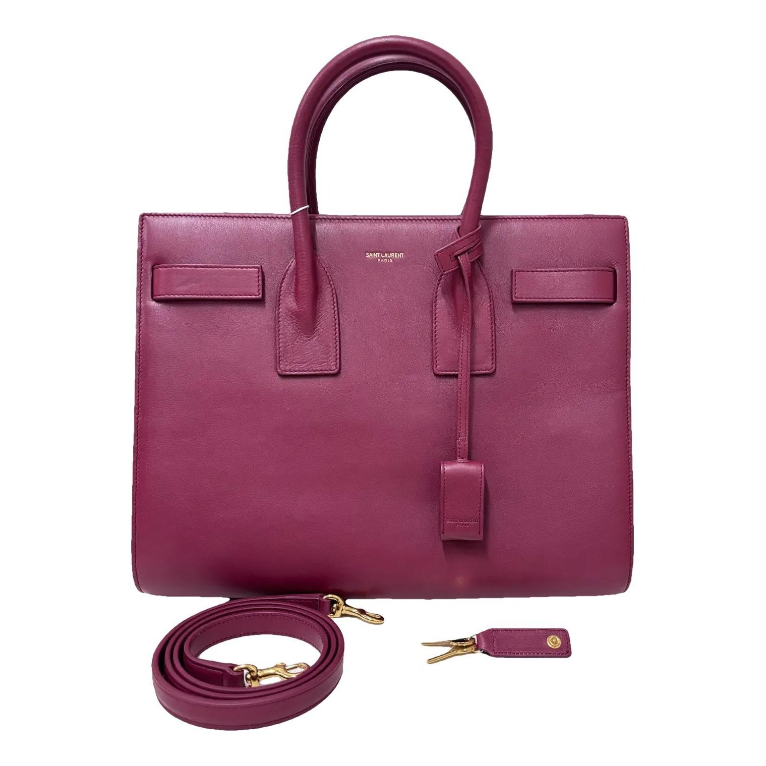 Sac de Jour leather crossbody bag