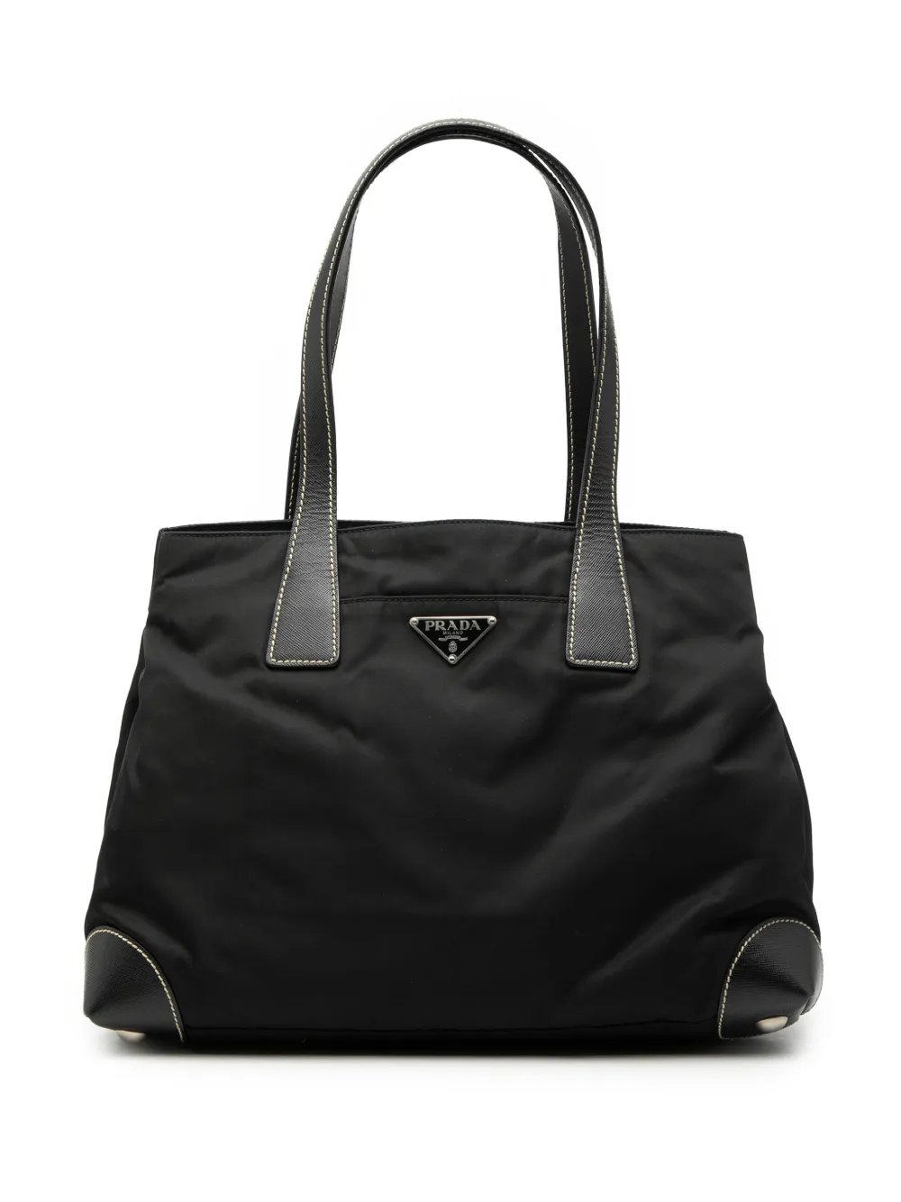 2013-2026 Saffiano Trimmed Tessuto Shopper tote bag
