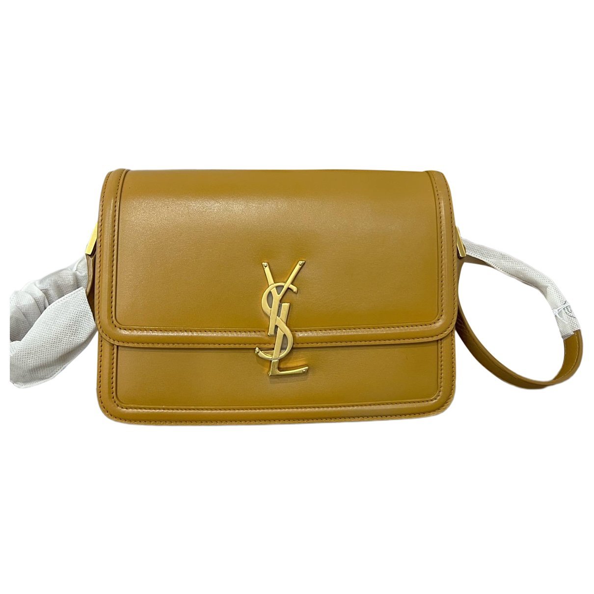 Solférino leather handbag