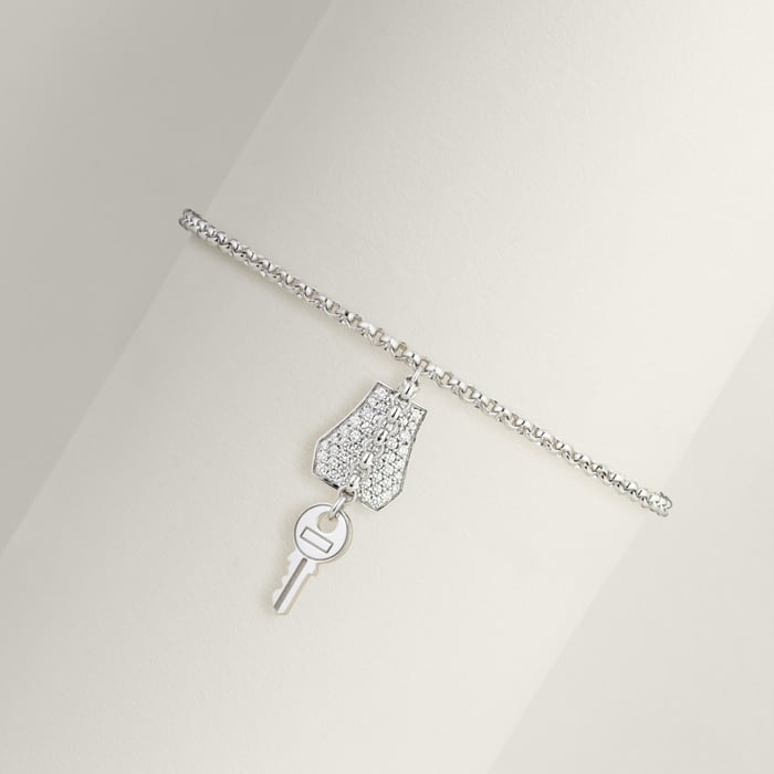 Sans Coloris Kelly Clochette Bracelet, Small Model