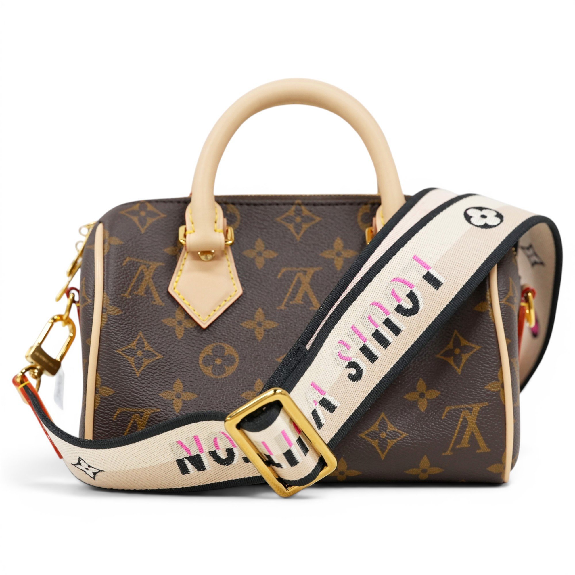Speedy Bandoulière leather crossbody bag