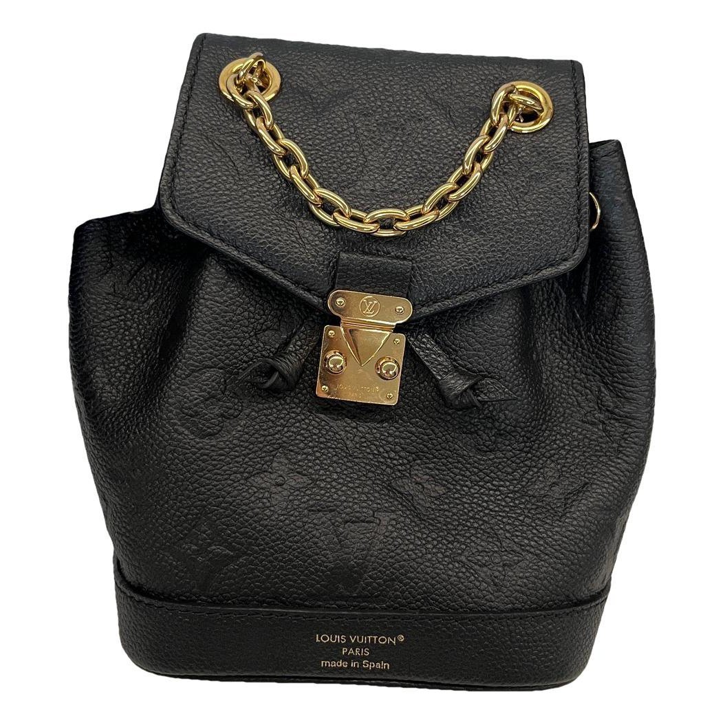 Lockme Bucket leather handbag