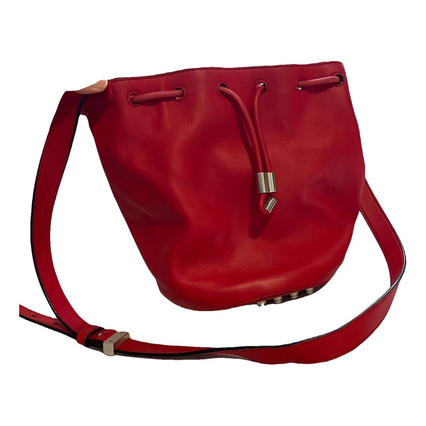 Leather crossbody bag