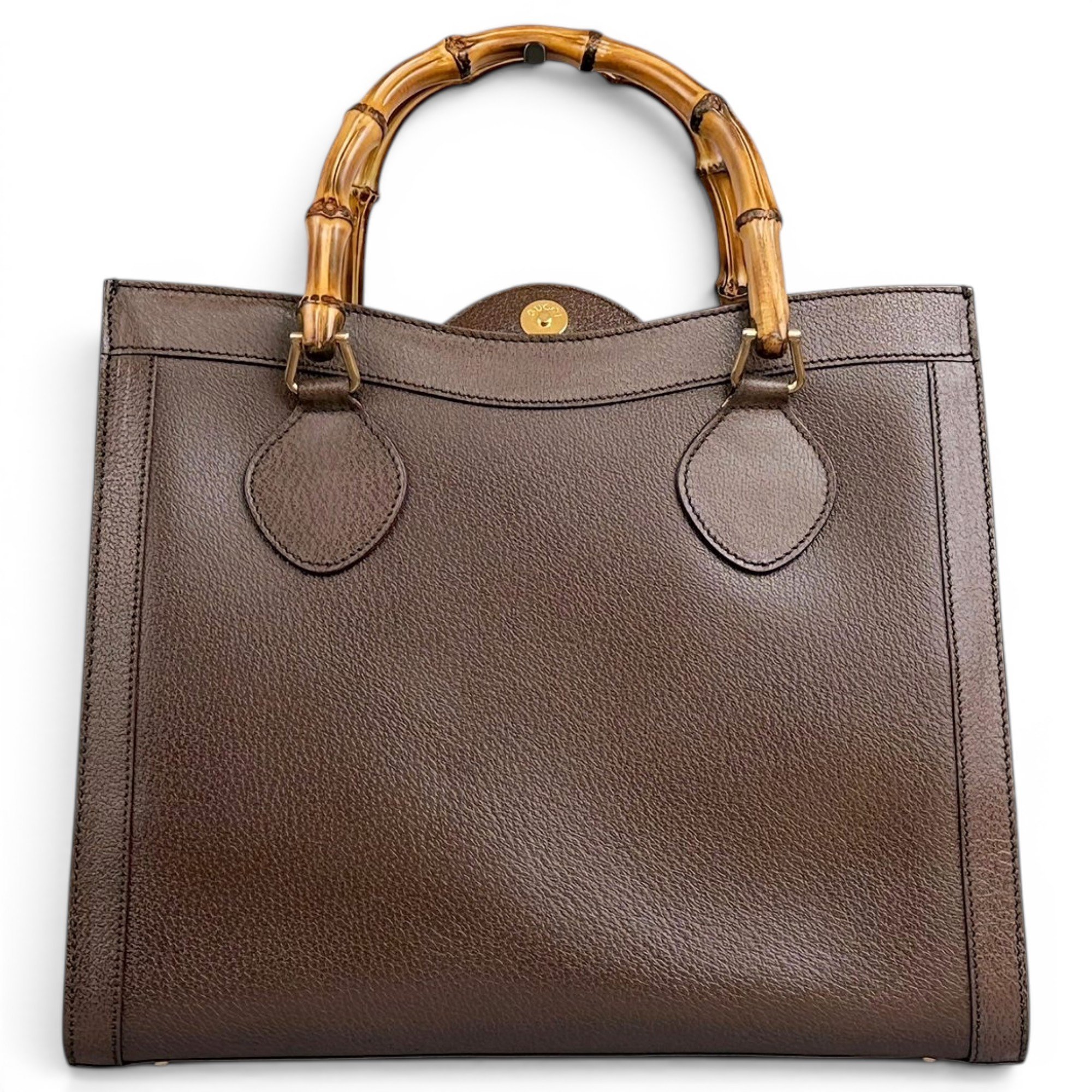 Diana Bamboo leather tote