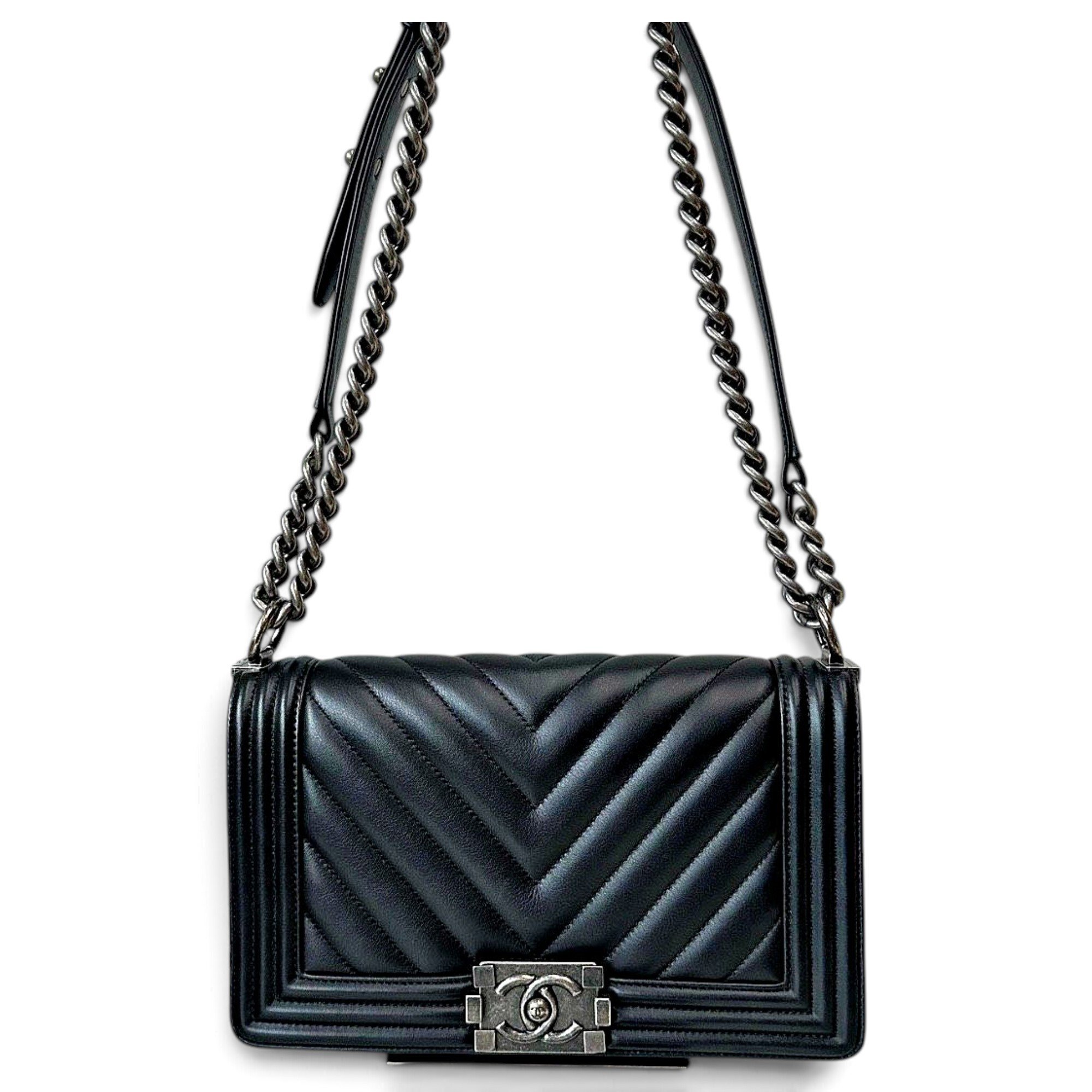 Boy leather handbag
