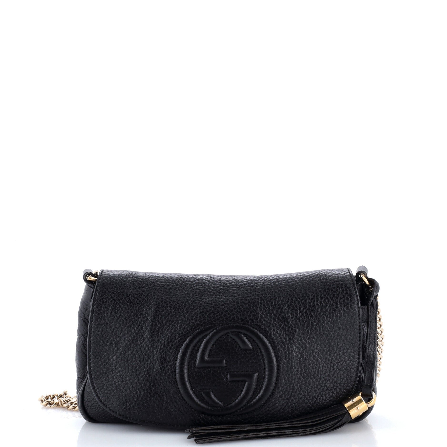 Soho Chain Crossbody Bag Leather Medium