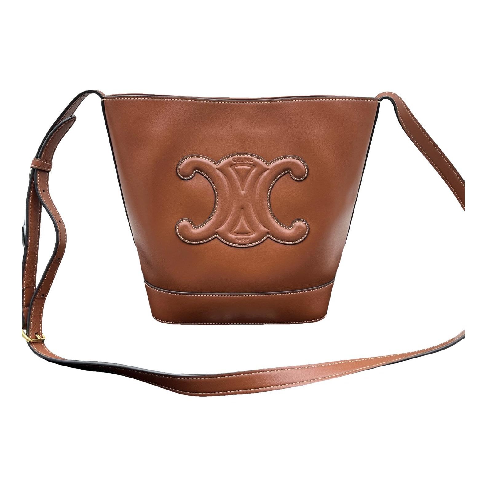 Leather crossbody bag