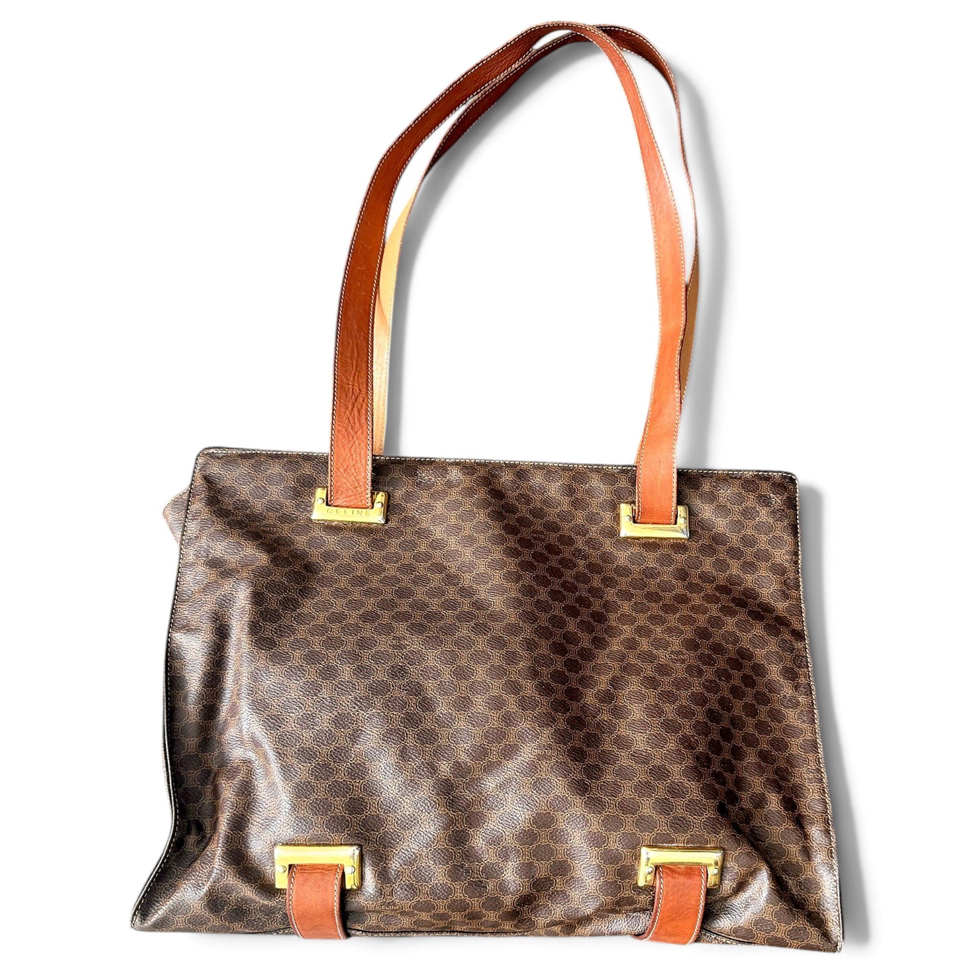 Cabas Horizotal leather handbag