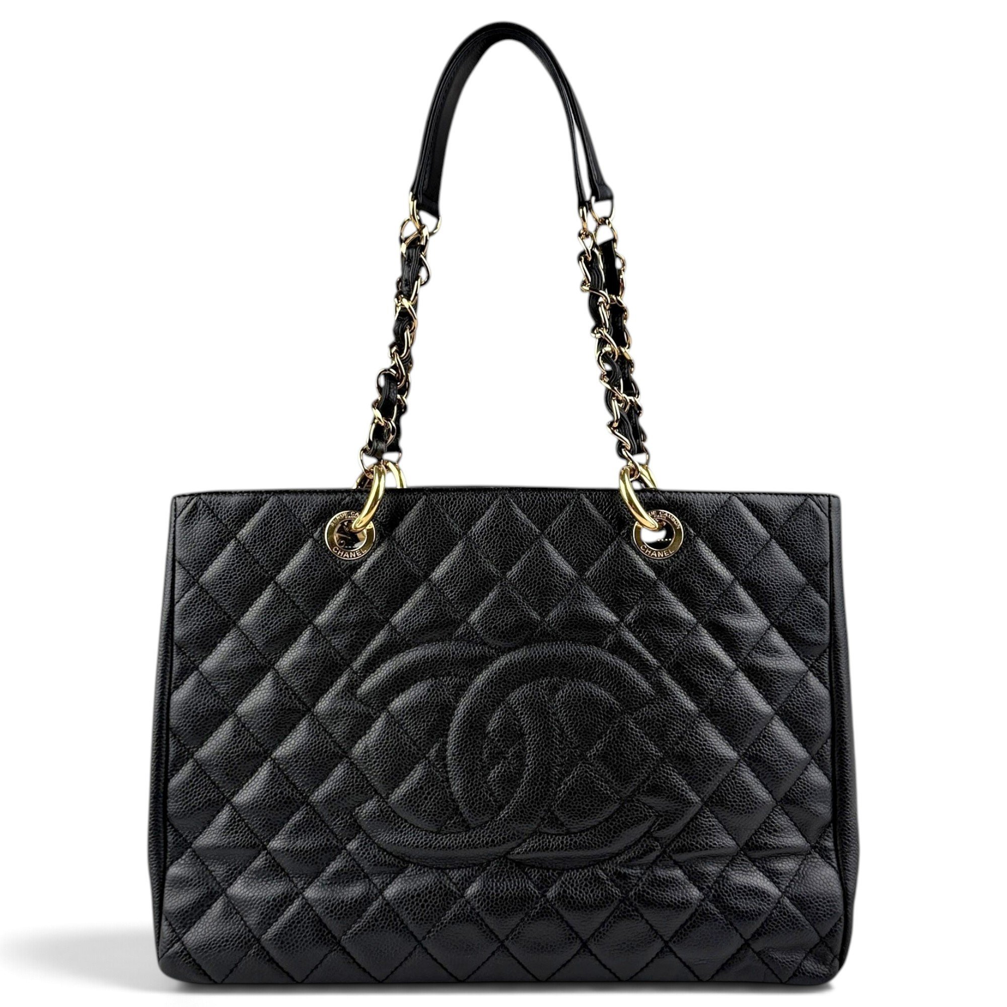 Grand shopping leather handbag