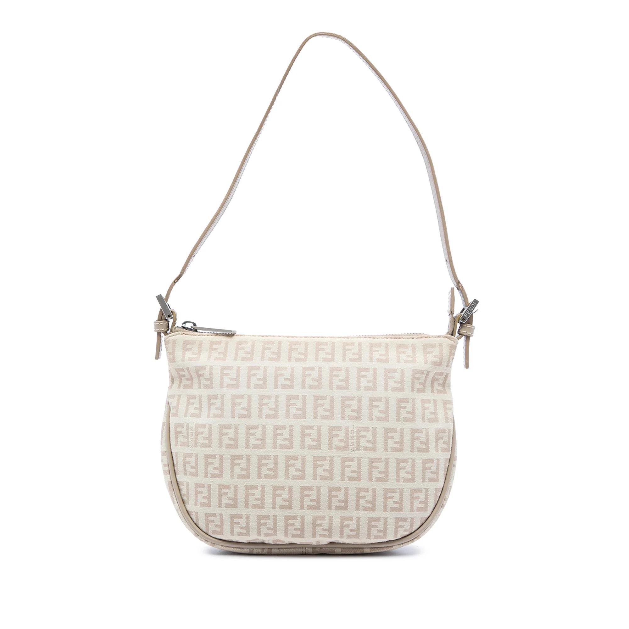 Pocket leather handbag