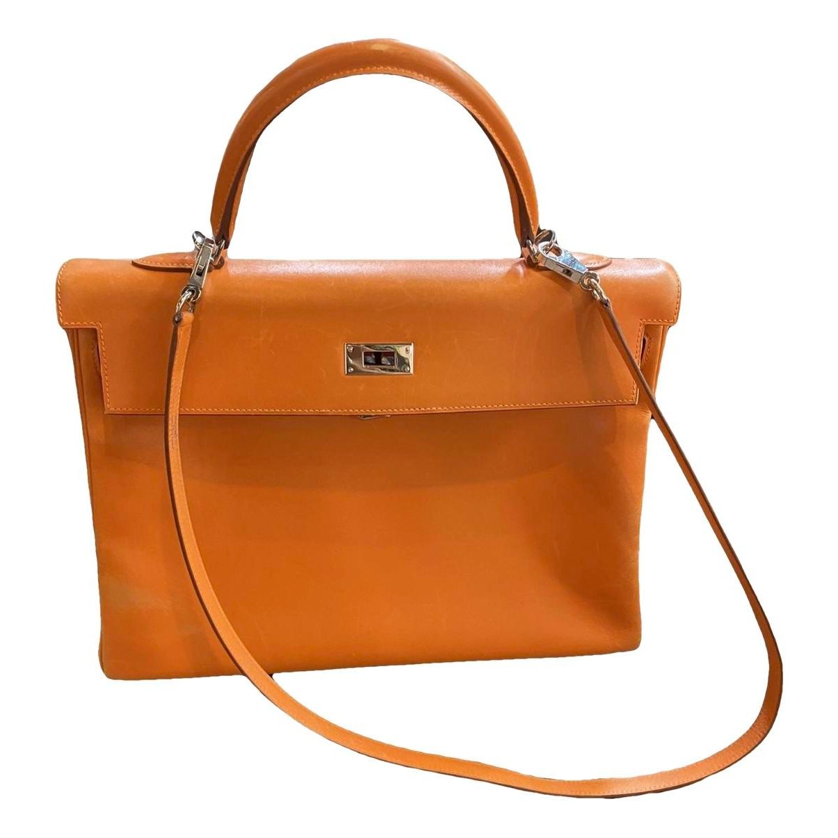 Kelly 35 leather handbag