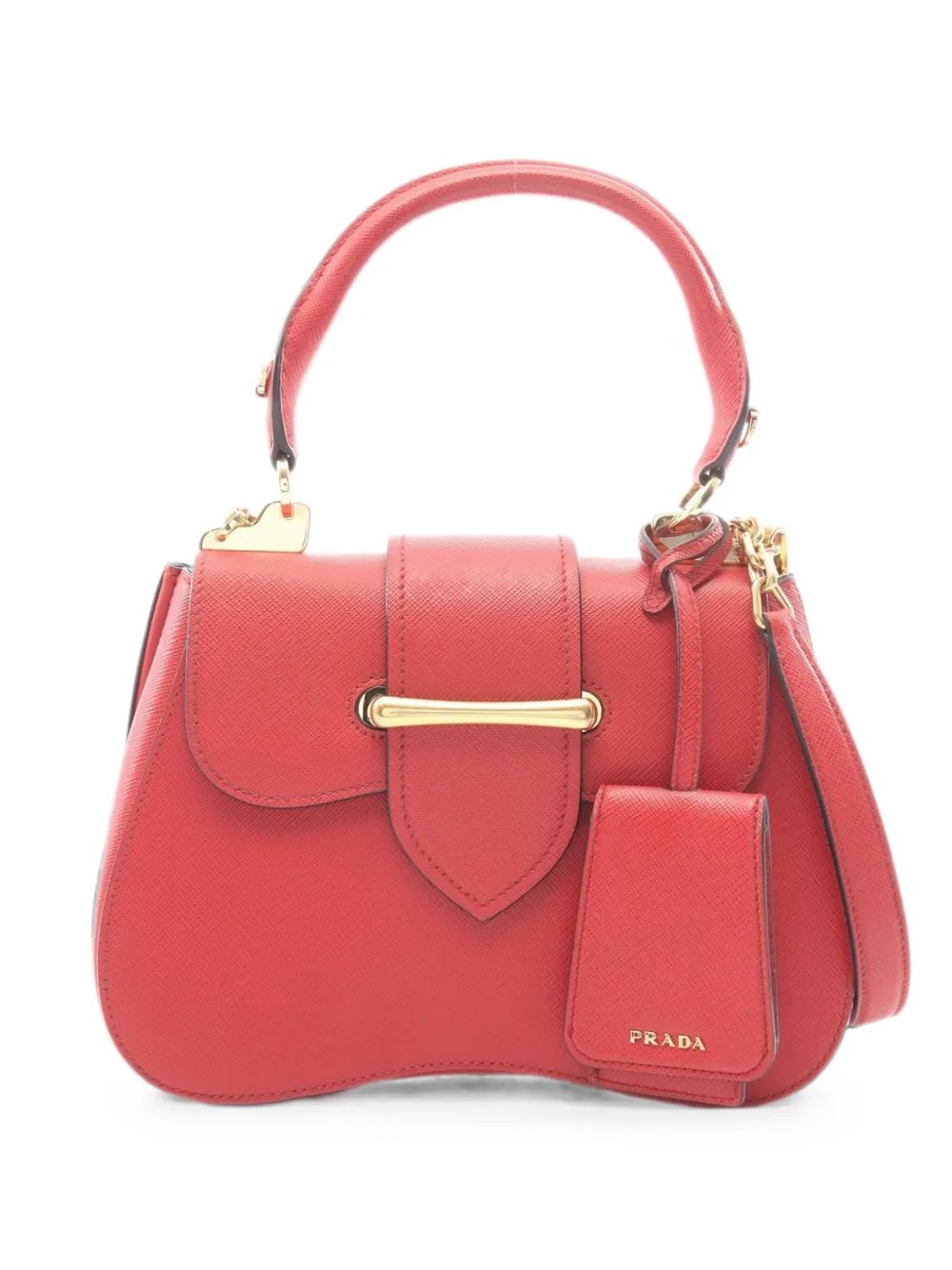2010s Sidone Saffiano leather tote bag