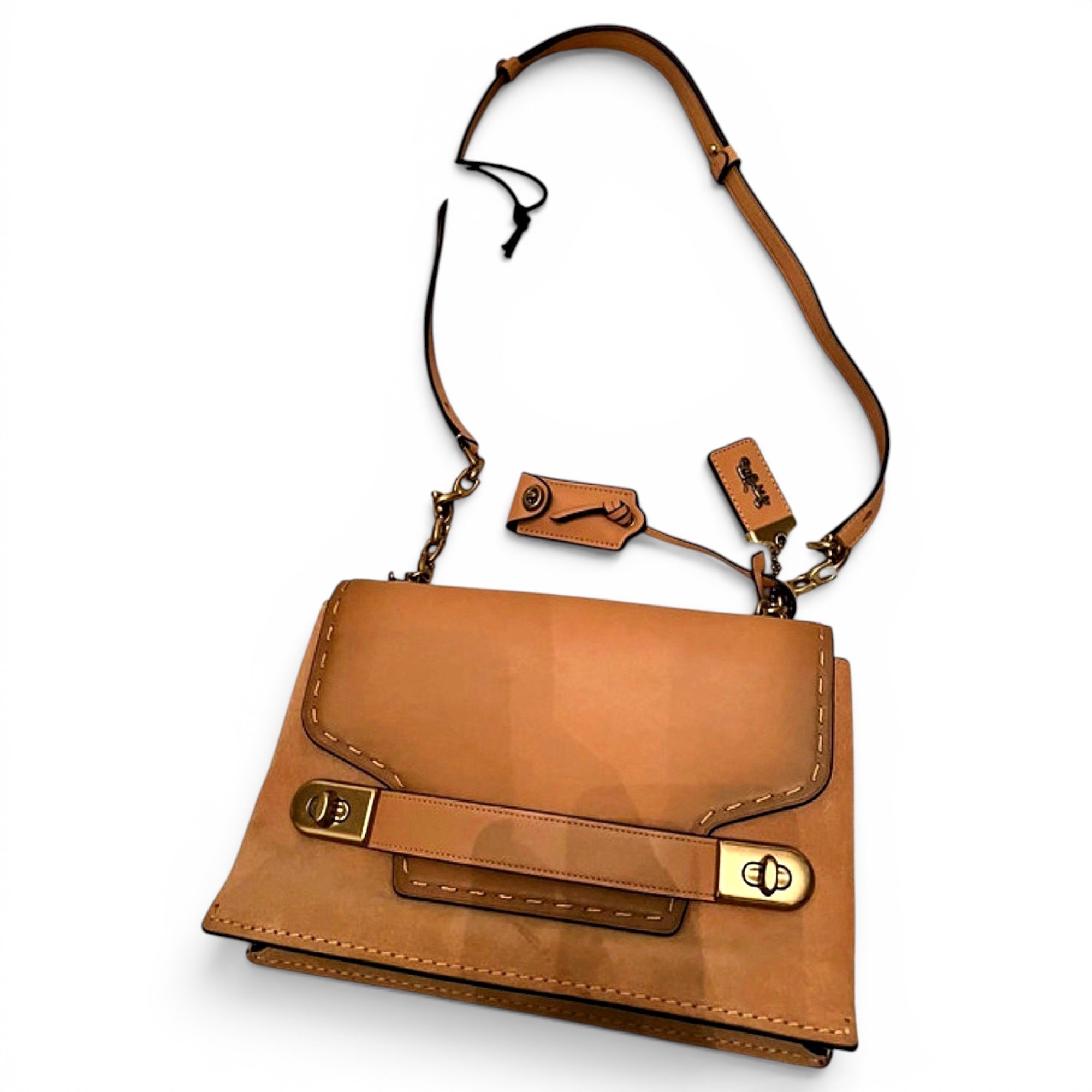 Leather crossbody bag
