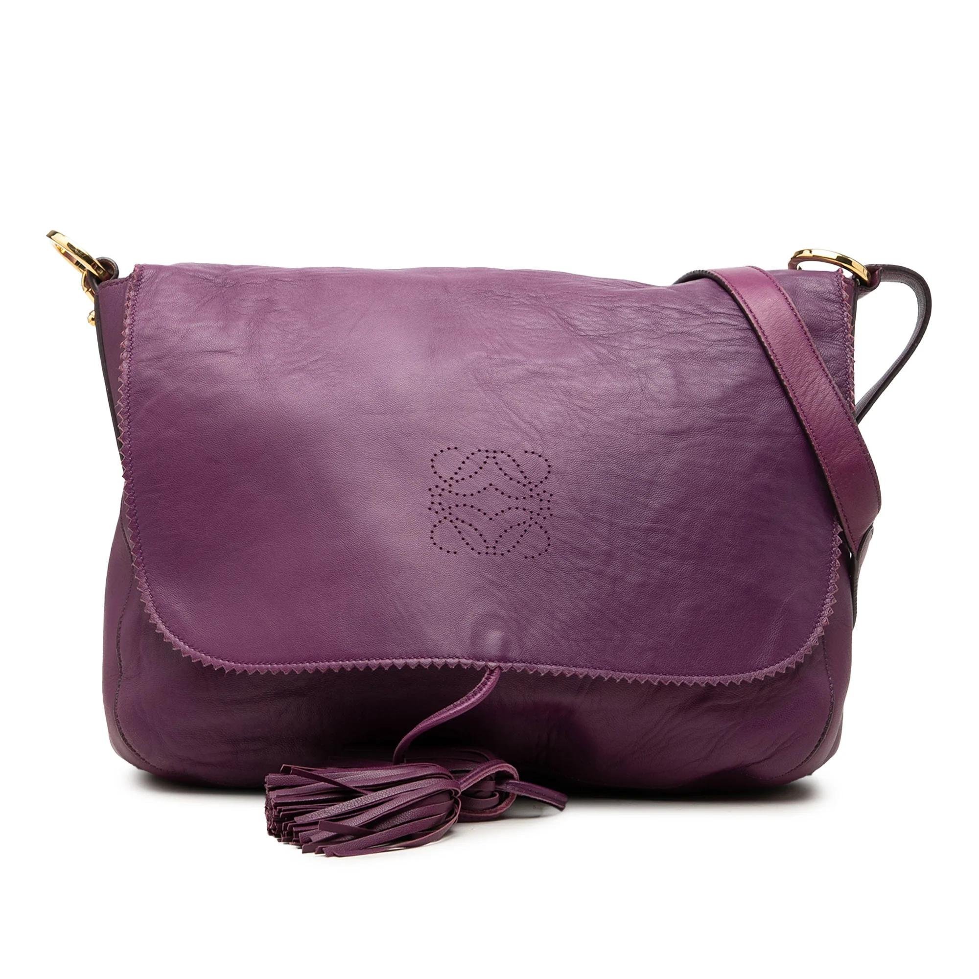 Loewe Anagram leather handbag