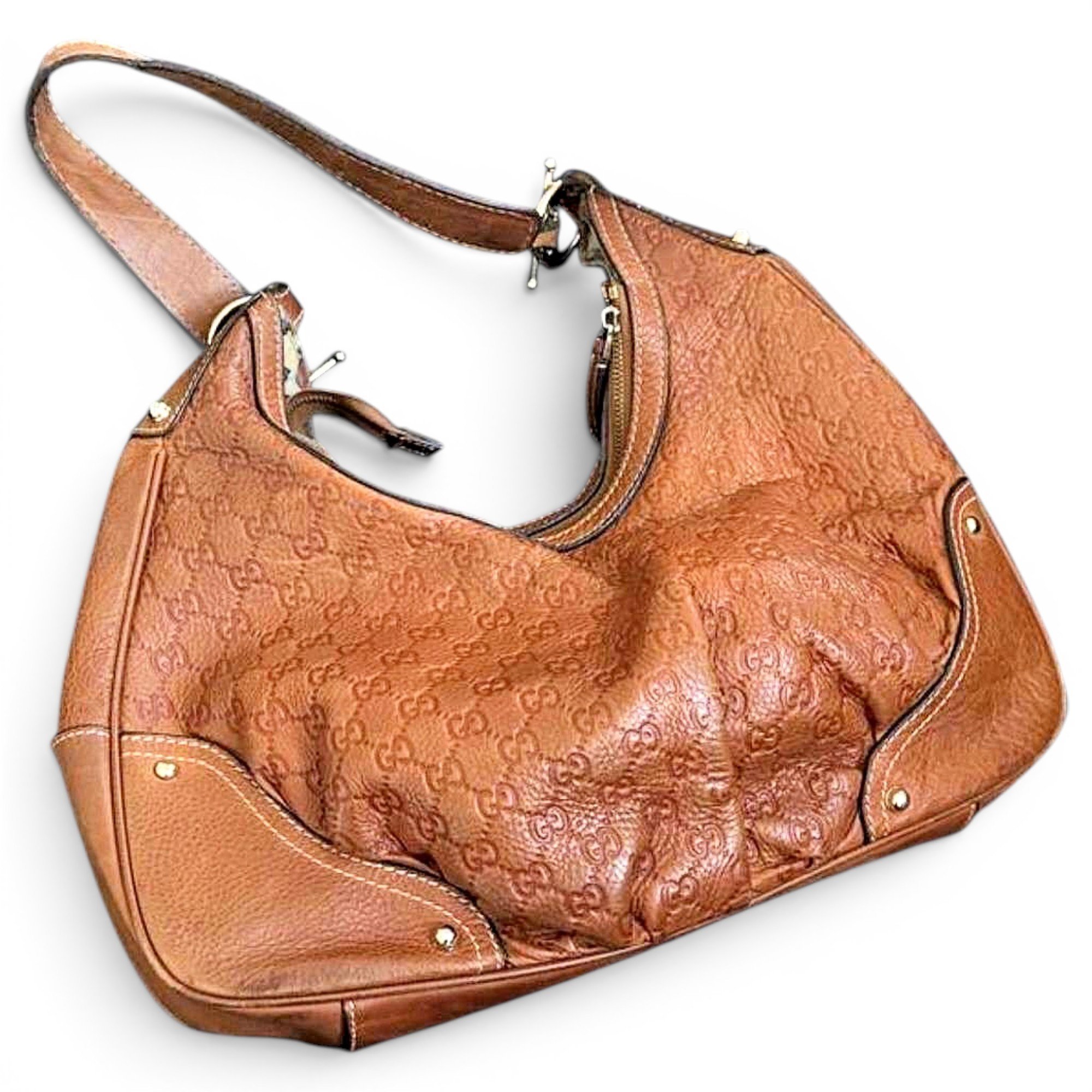 Gucci Jockey leather handbag