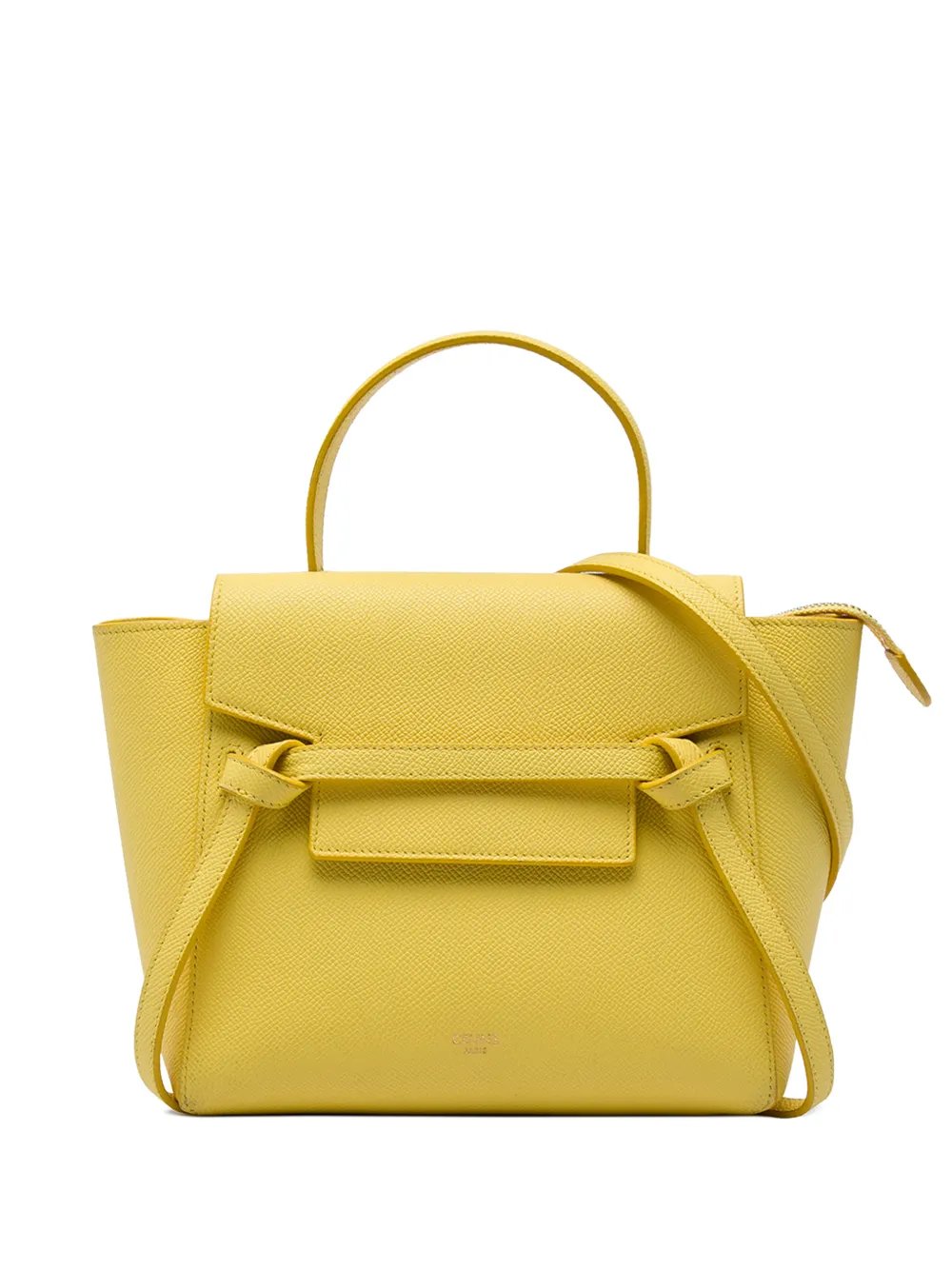 2019 Nano Grained Calfskin Belt Bag satchel