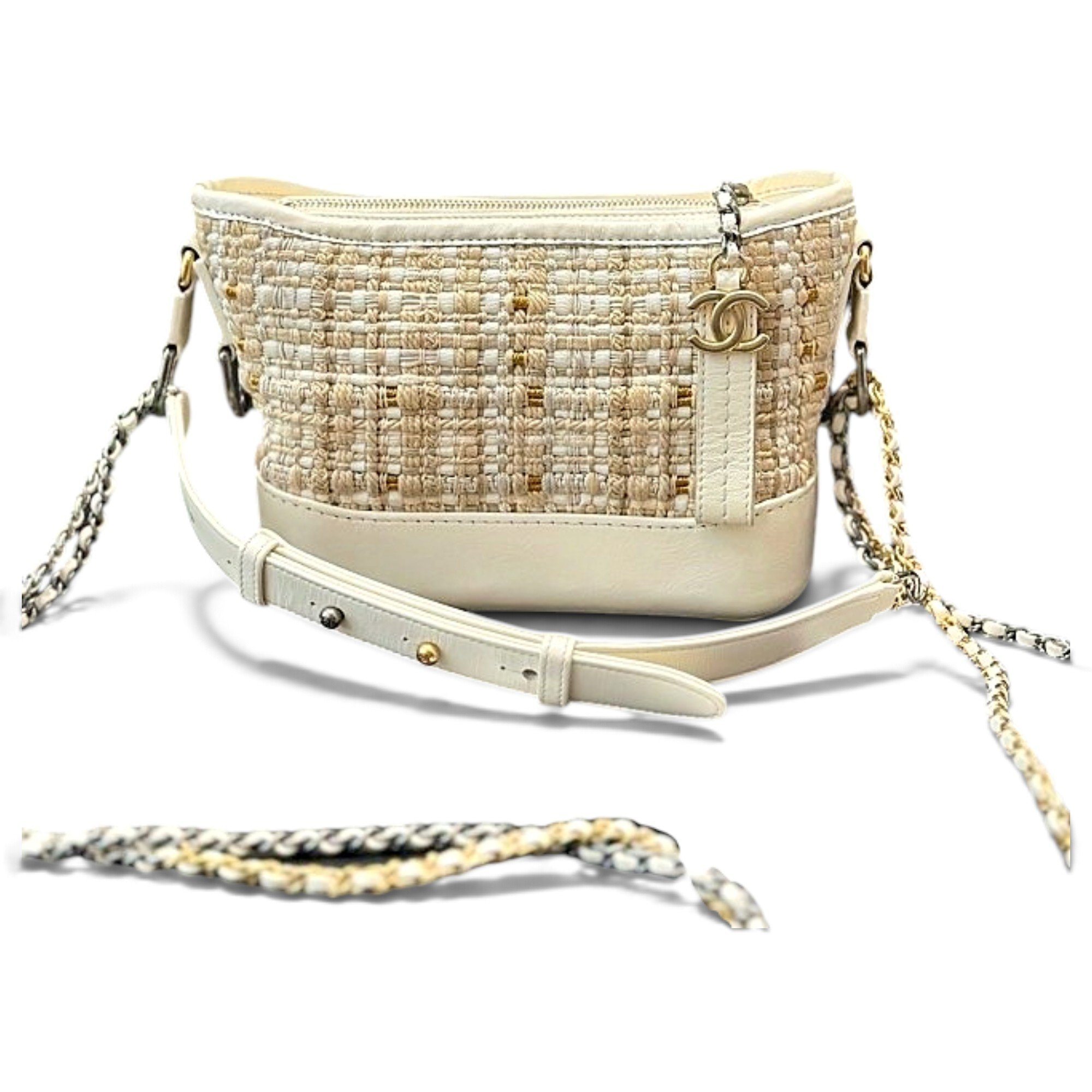Gabrielle tweed crossbody bag