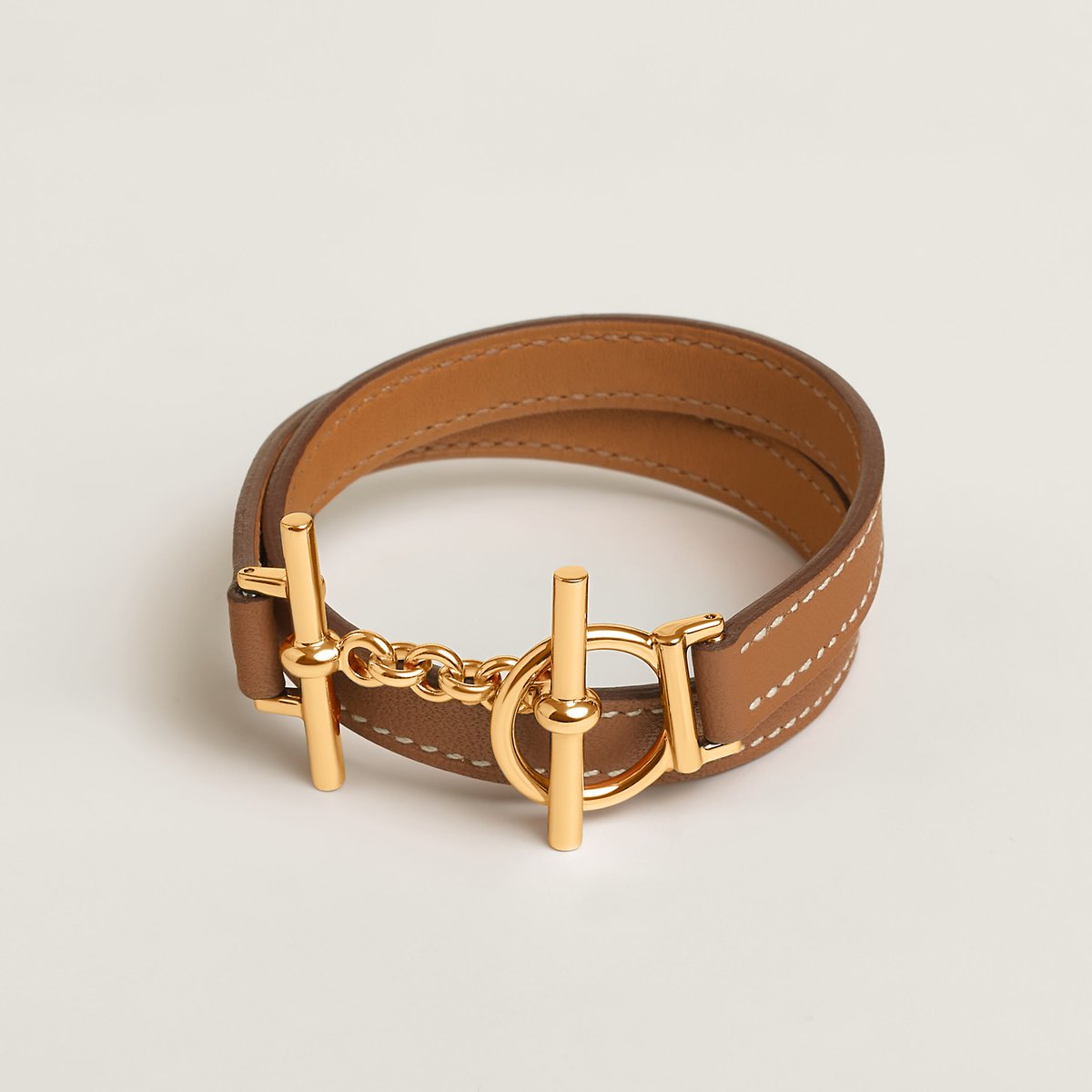 Gold Croisiere Double Tour Bracelet