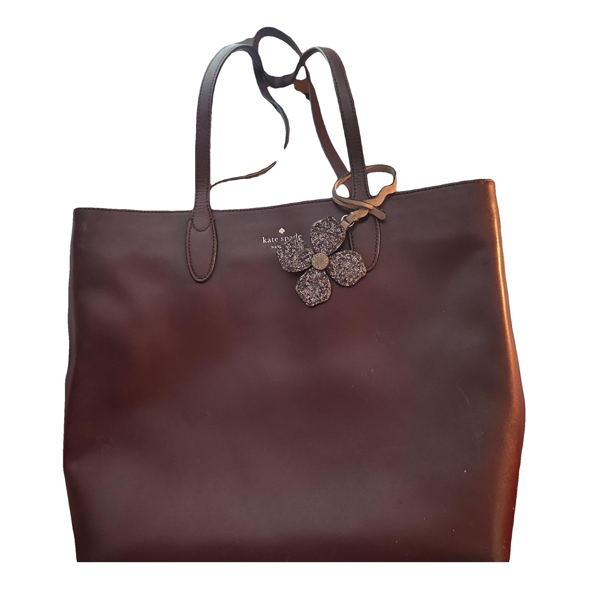 Leather tote