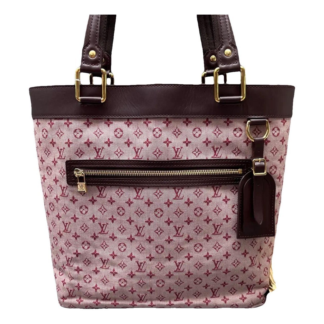 Cosmic blossom leather handbag