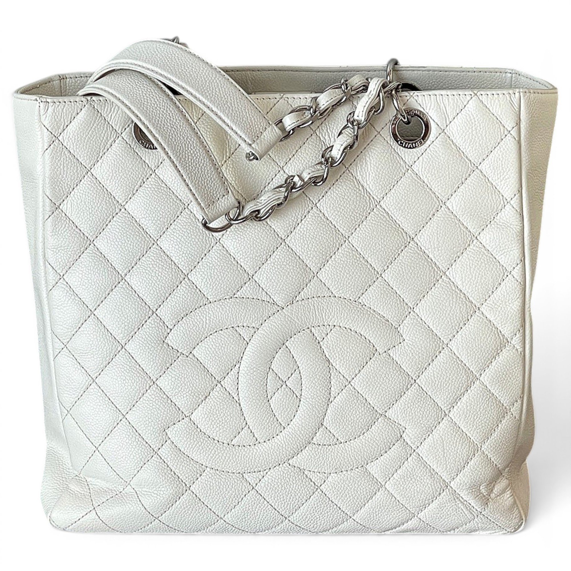 Grand shopping leather tote
