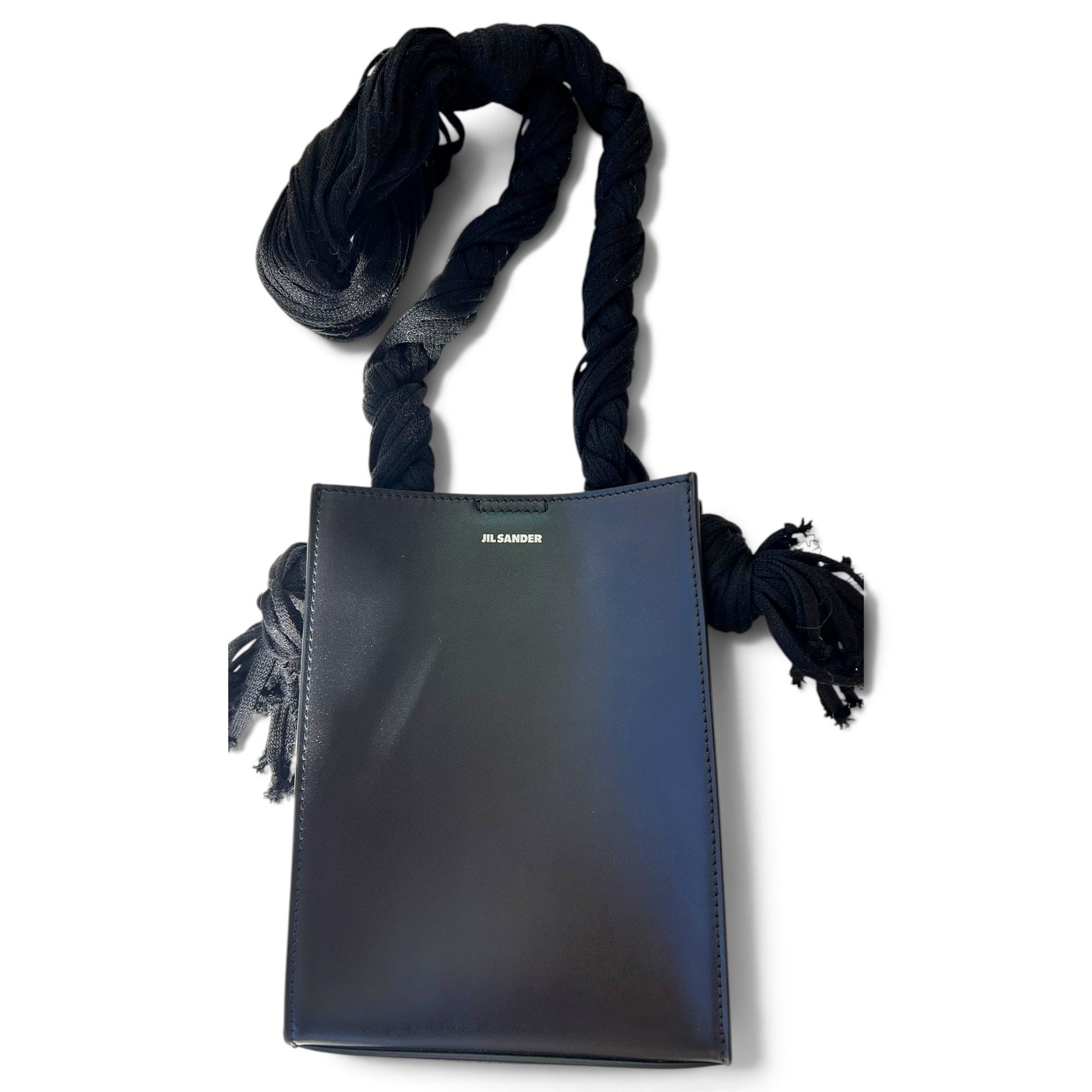Tangle leather crossbody bag