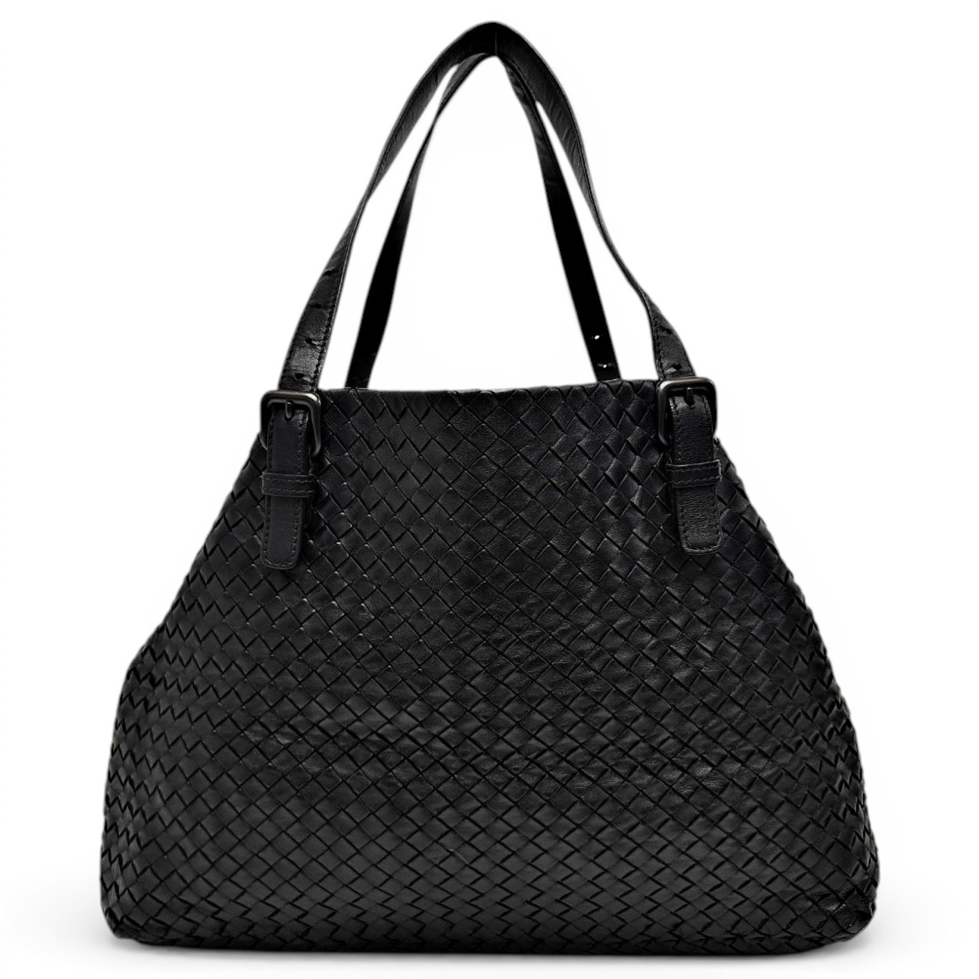 Fourre-Tout leather handbag