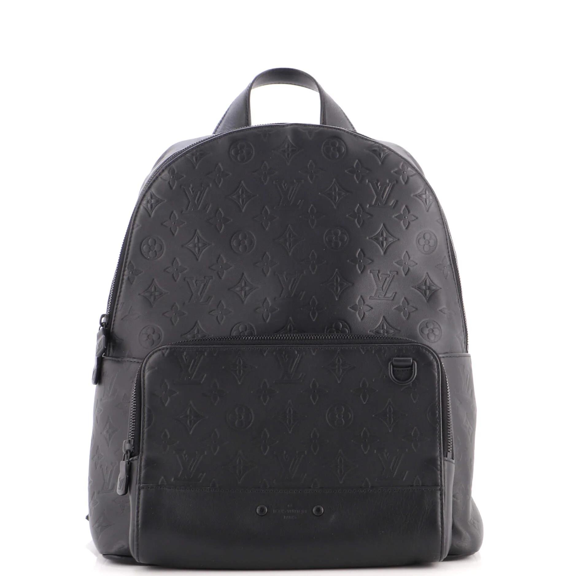 Leather backpack