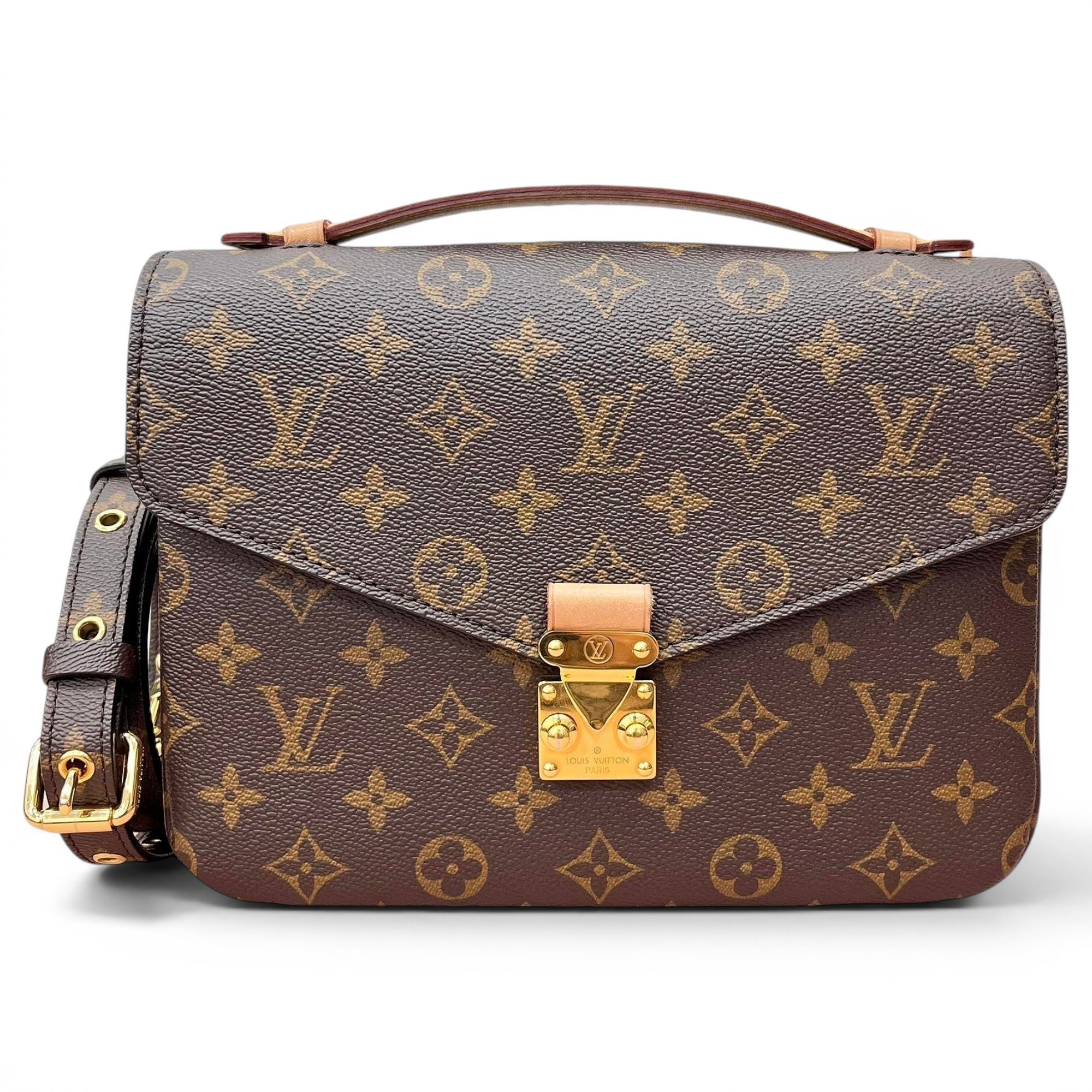 Metis leather handbag