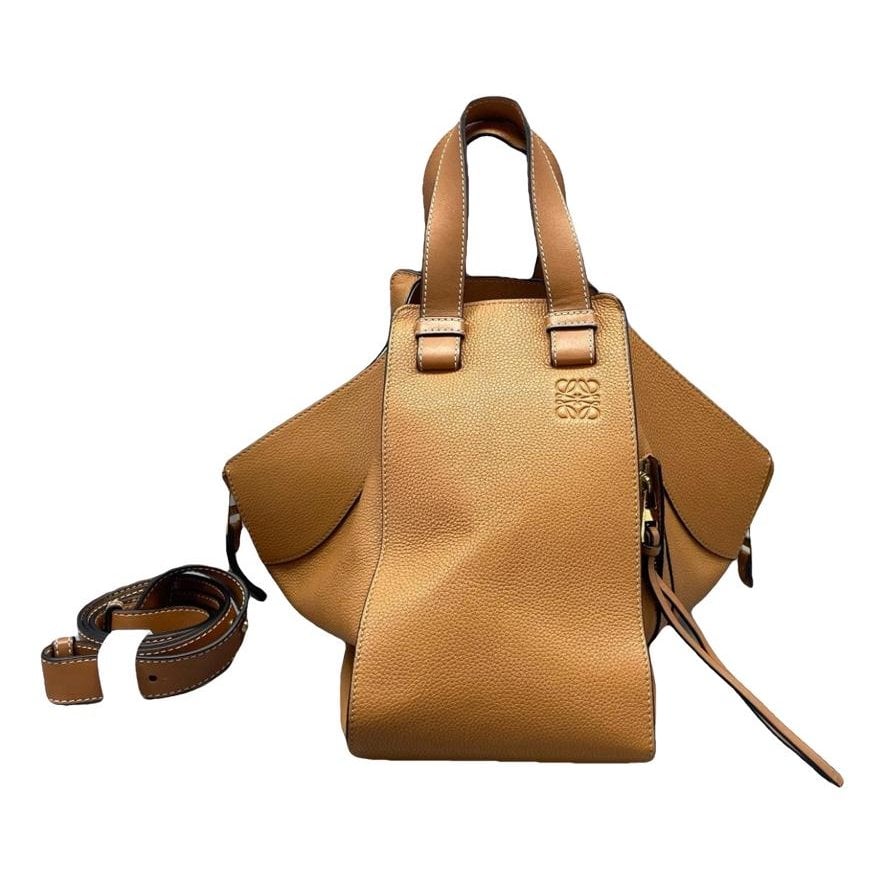 Hammock leather handbag