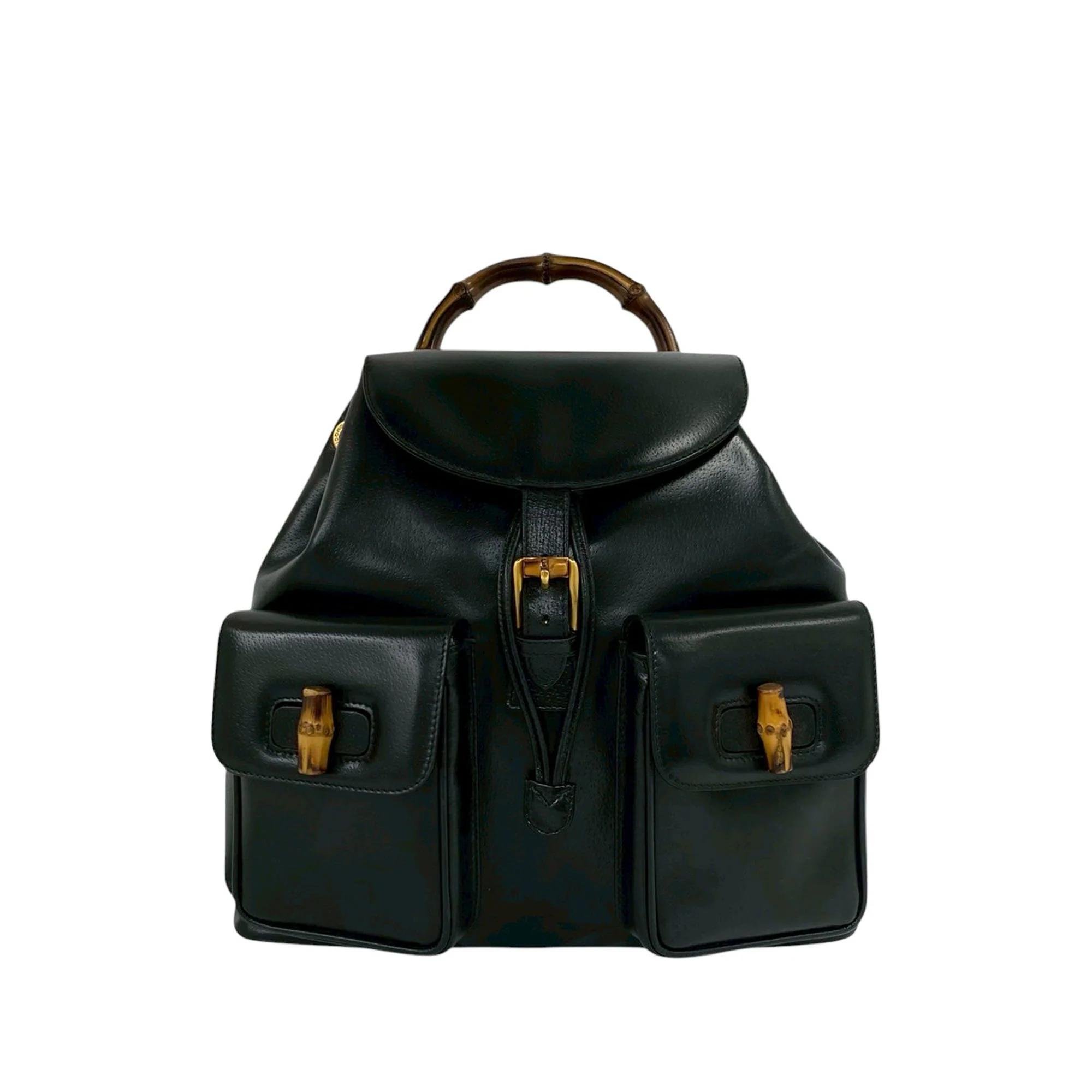 Bamboo pony-style calfskin handbag
