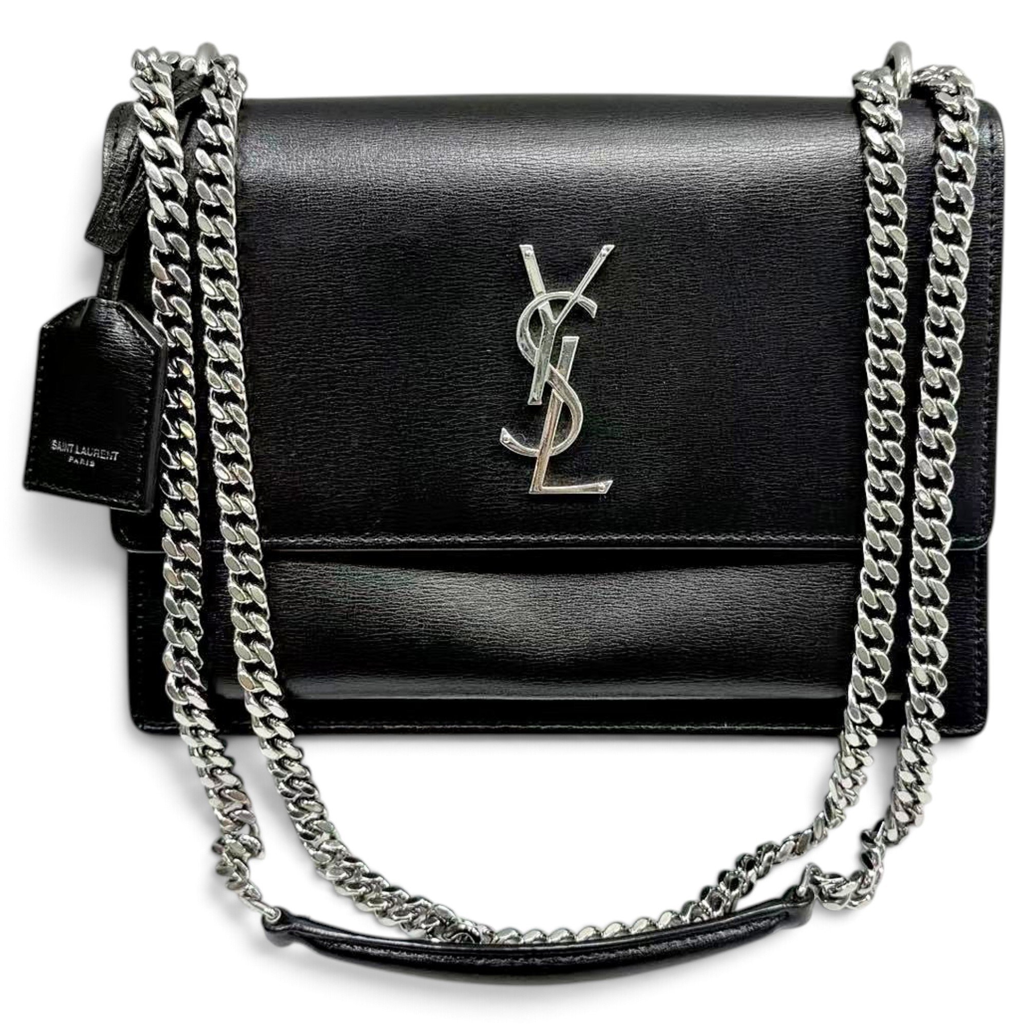 Sunset leather handbag