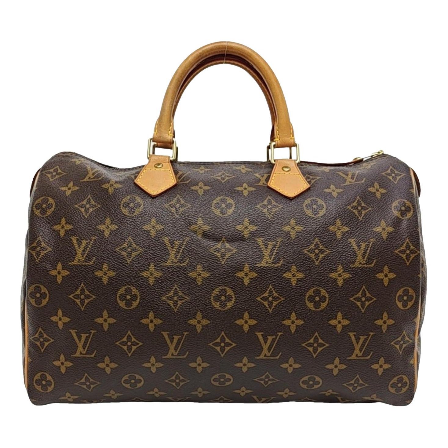 Nano Speedy / Mini HL leather handbag