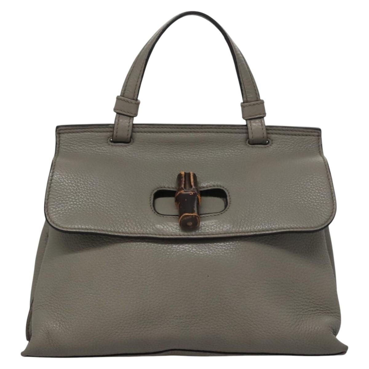 Bamboo Daily Top Handle leather handbag
