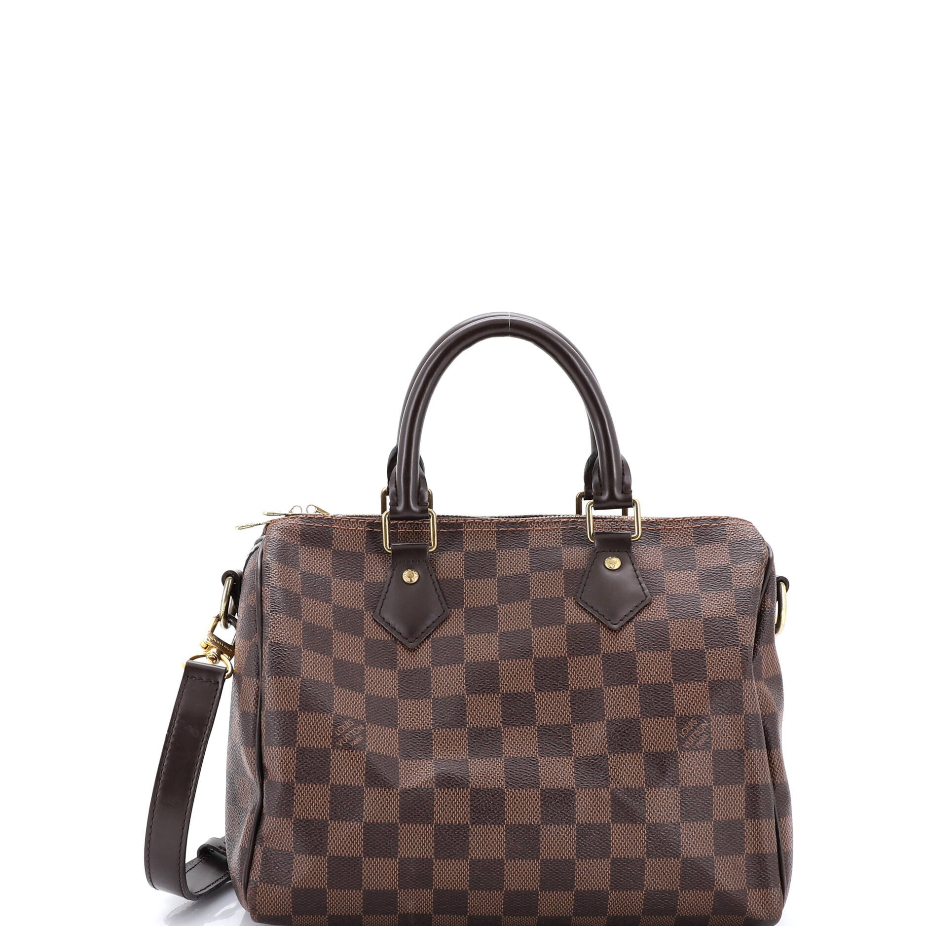 Louis Vuitton Speedy Bandouliere Bag Damier 25