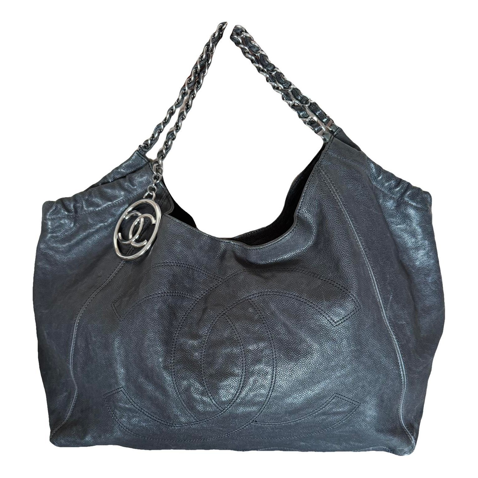 Coco Cabas leather tote