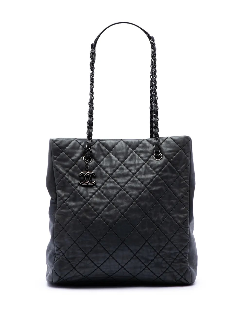 2010-2011 CC Quilted Lambskin Wild Stitch Chain tote bag