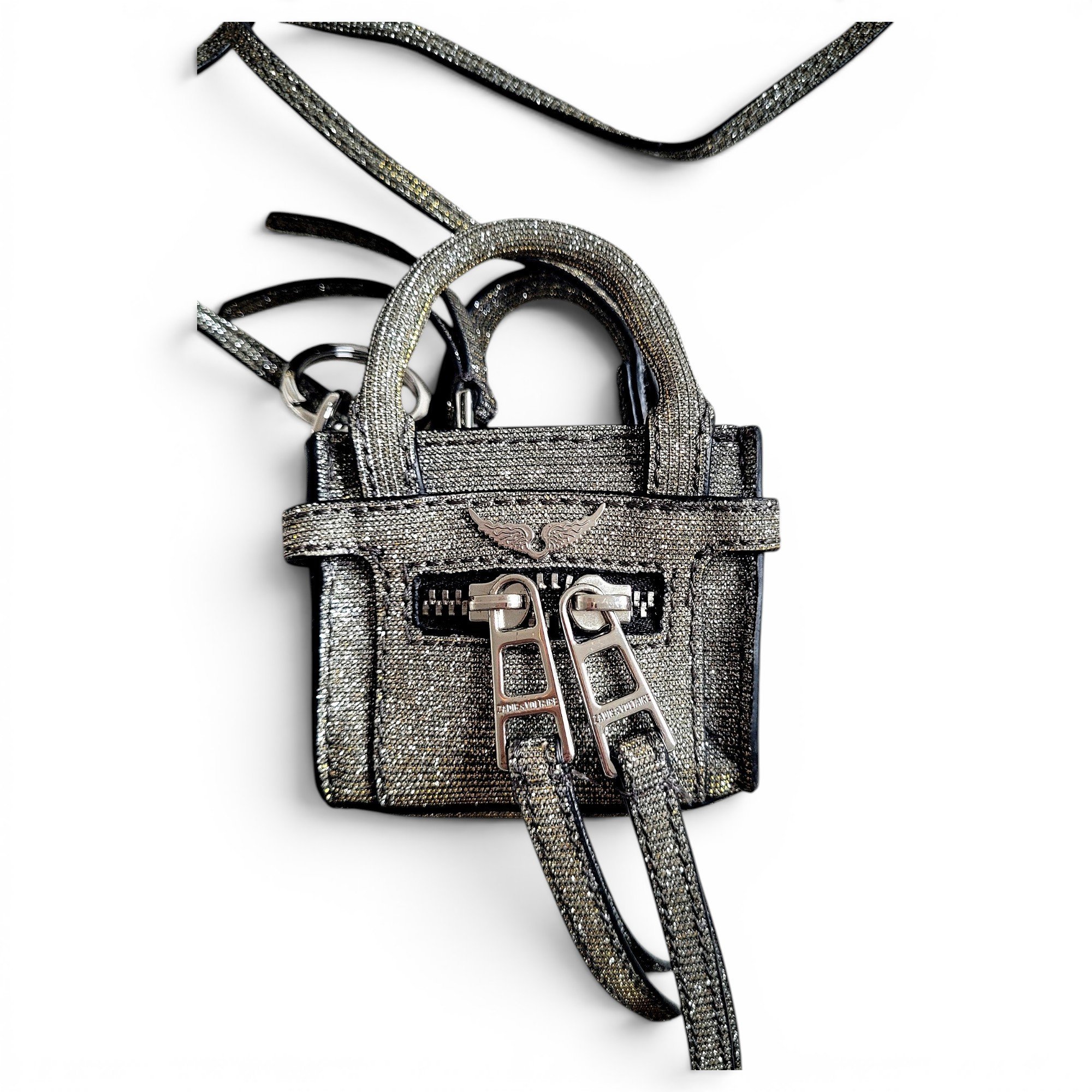 Candide glitter crossbody bag
