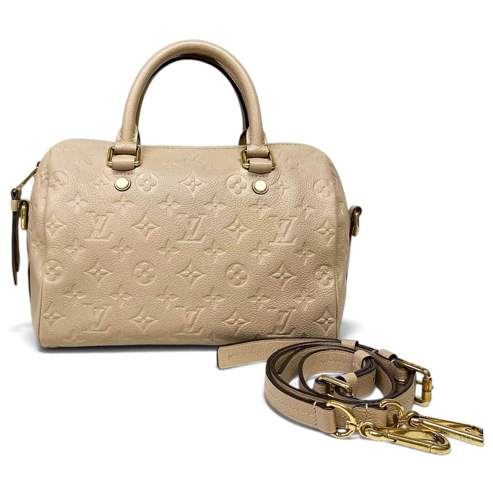 Speedy Bandoulière leather handbag