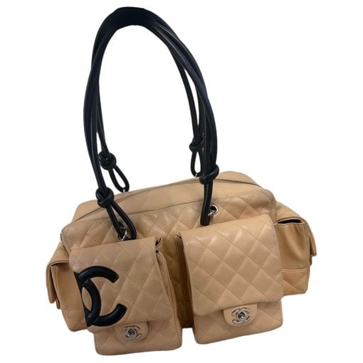 Cambon Reporter leather handbag