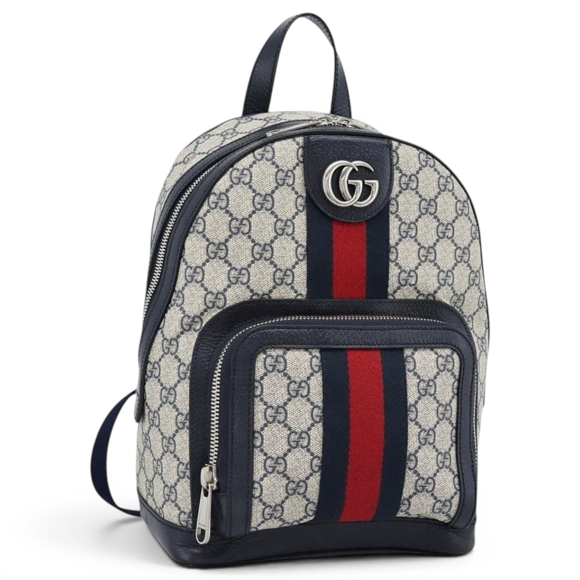 Leather backpack