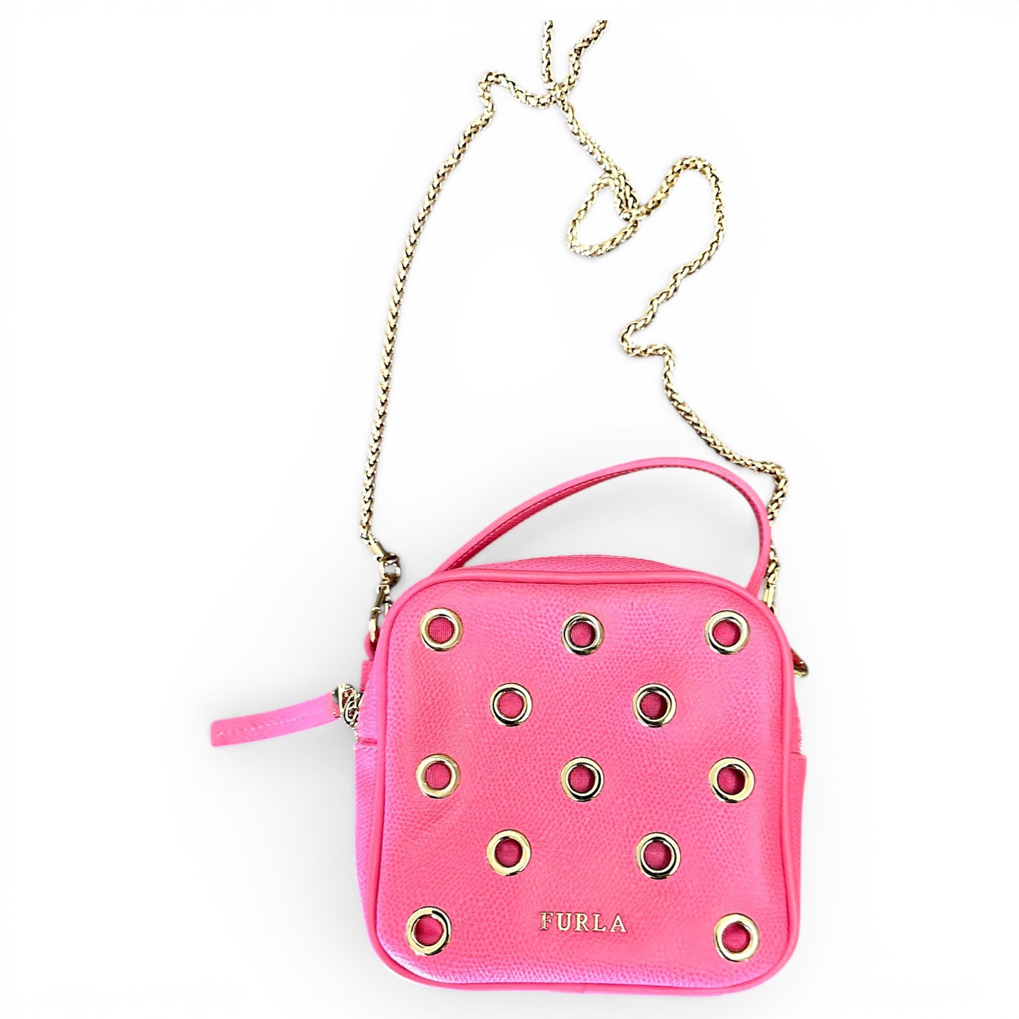Leather crossbody bag