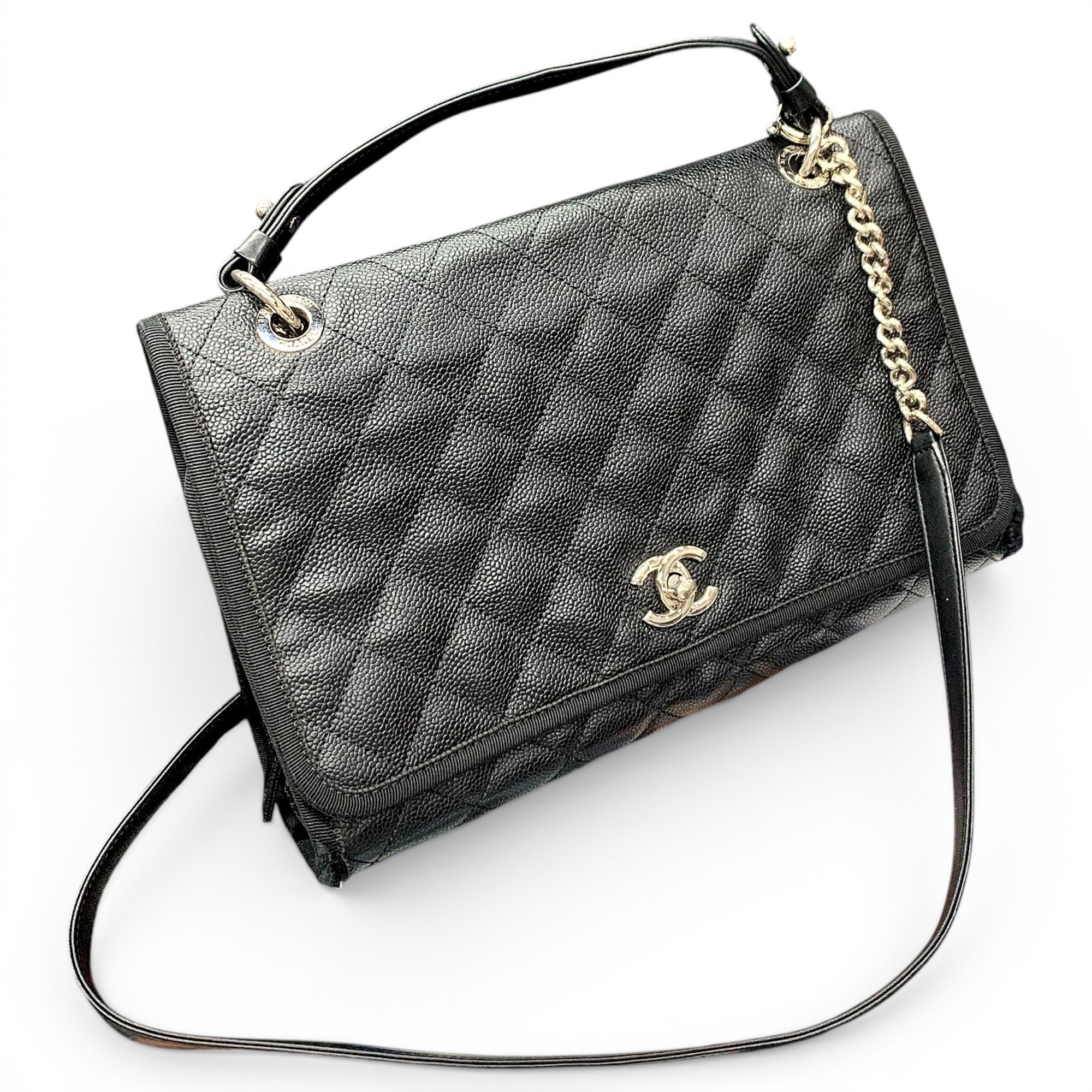 Leather handbag