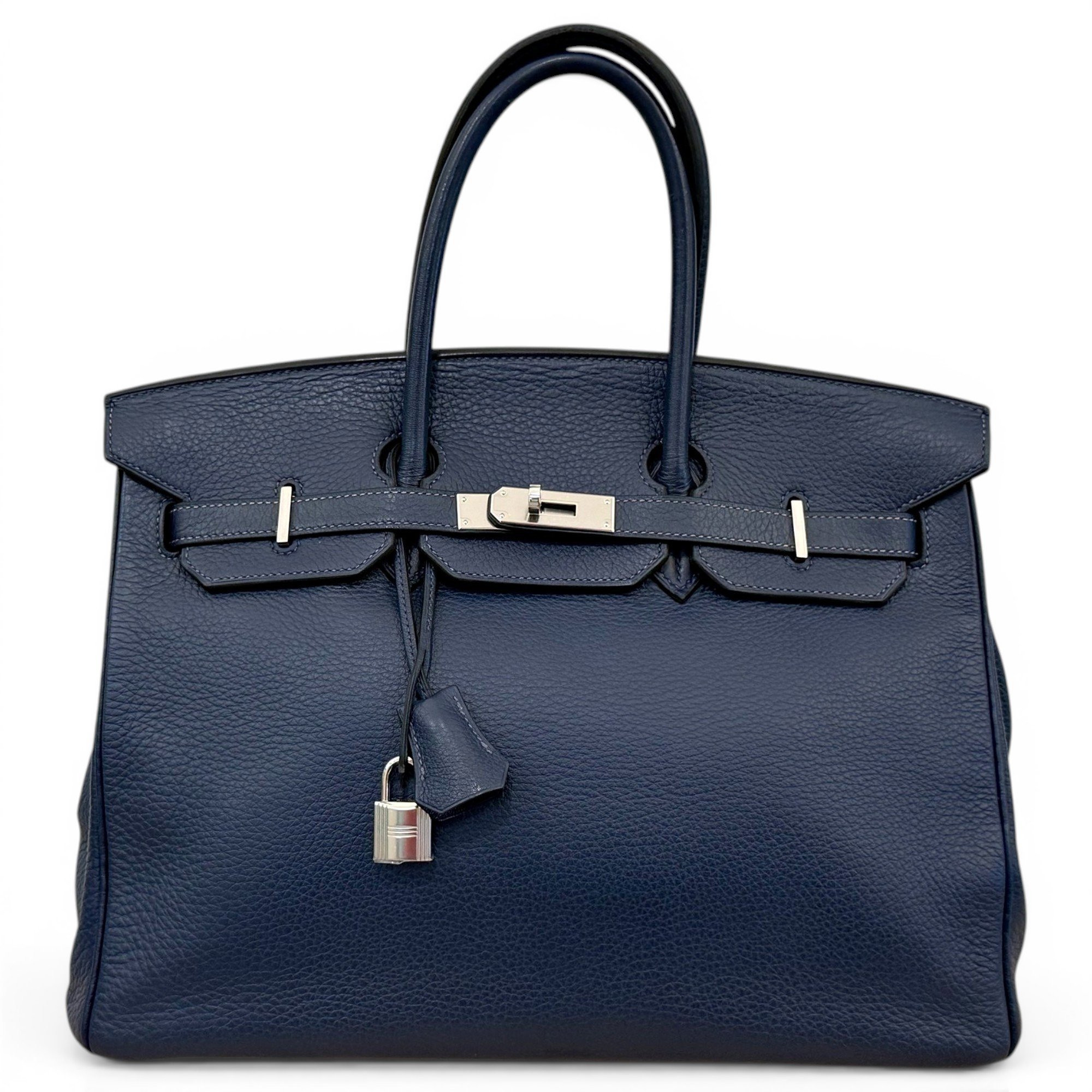 Birkin 35 leather handbag