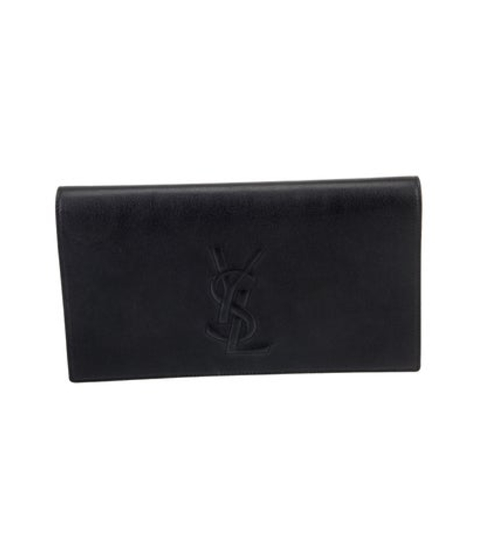 Saint Laurent Saint Laurent Leather Clutch