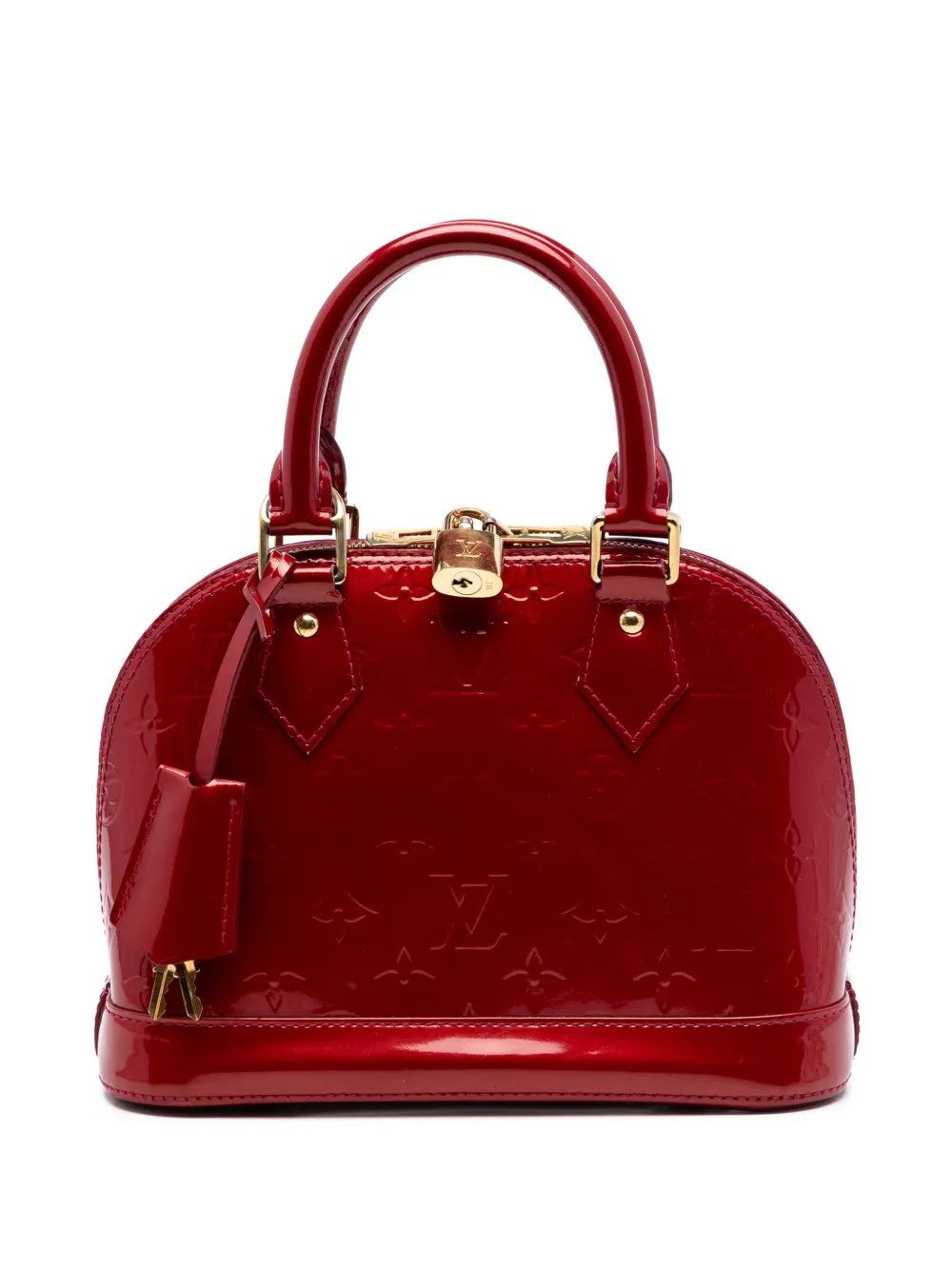 Louis Vuitton 2014 Monogram Vernis Alma BB satchel
