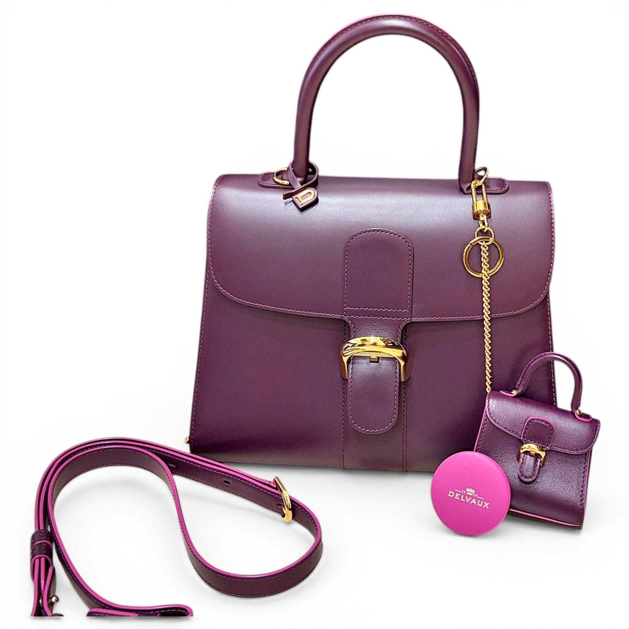 Delvaux Brillant leather handbag